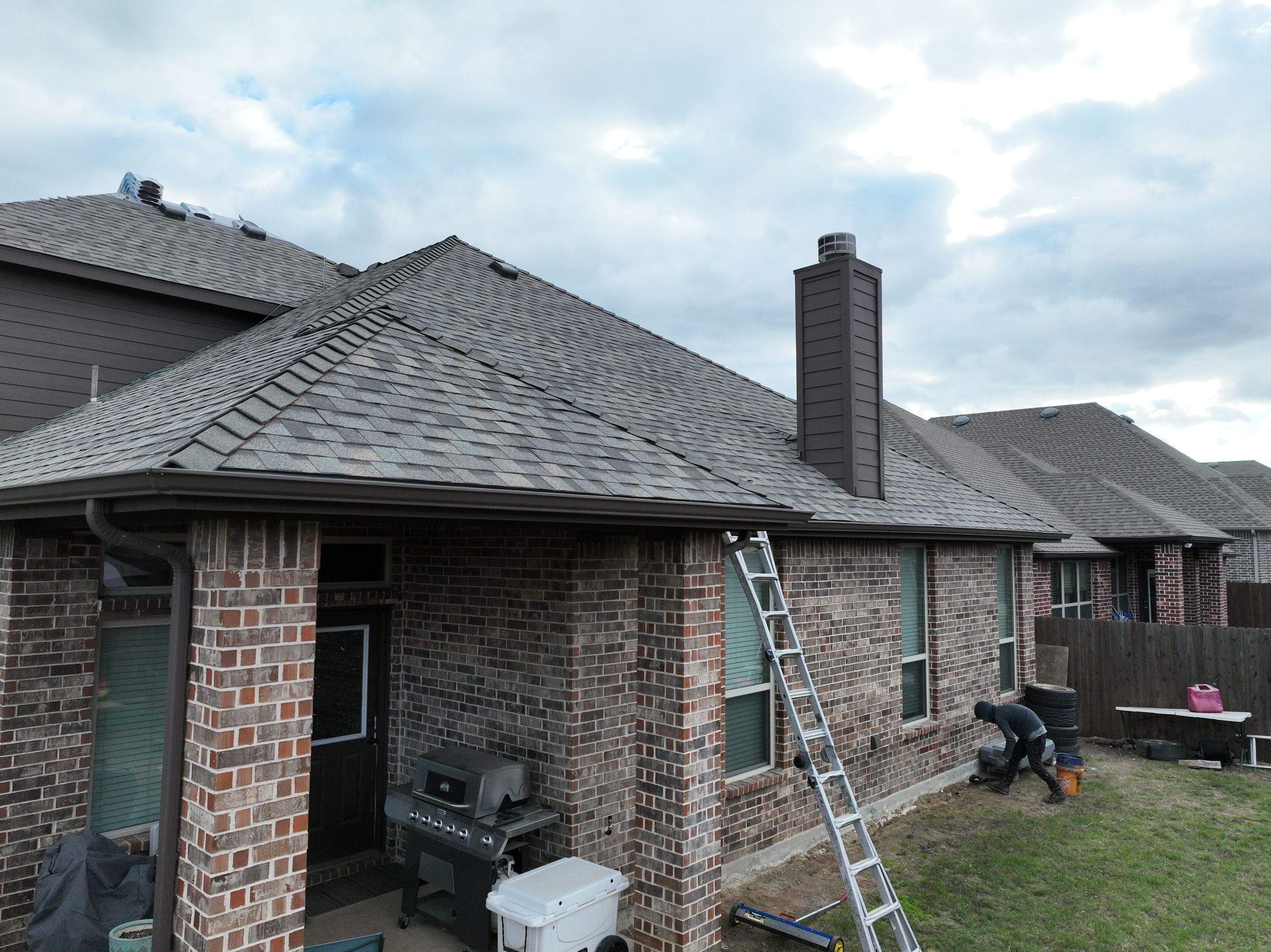 Residential Roofing Installation using Iko Dynasty by Becker Roofing and Exteriors