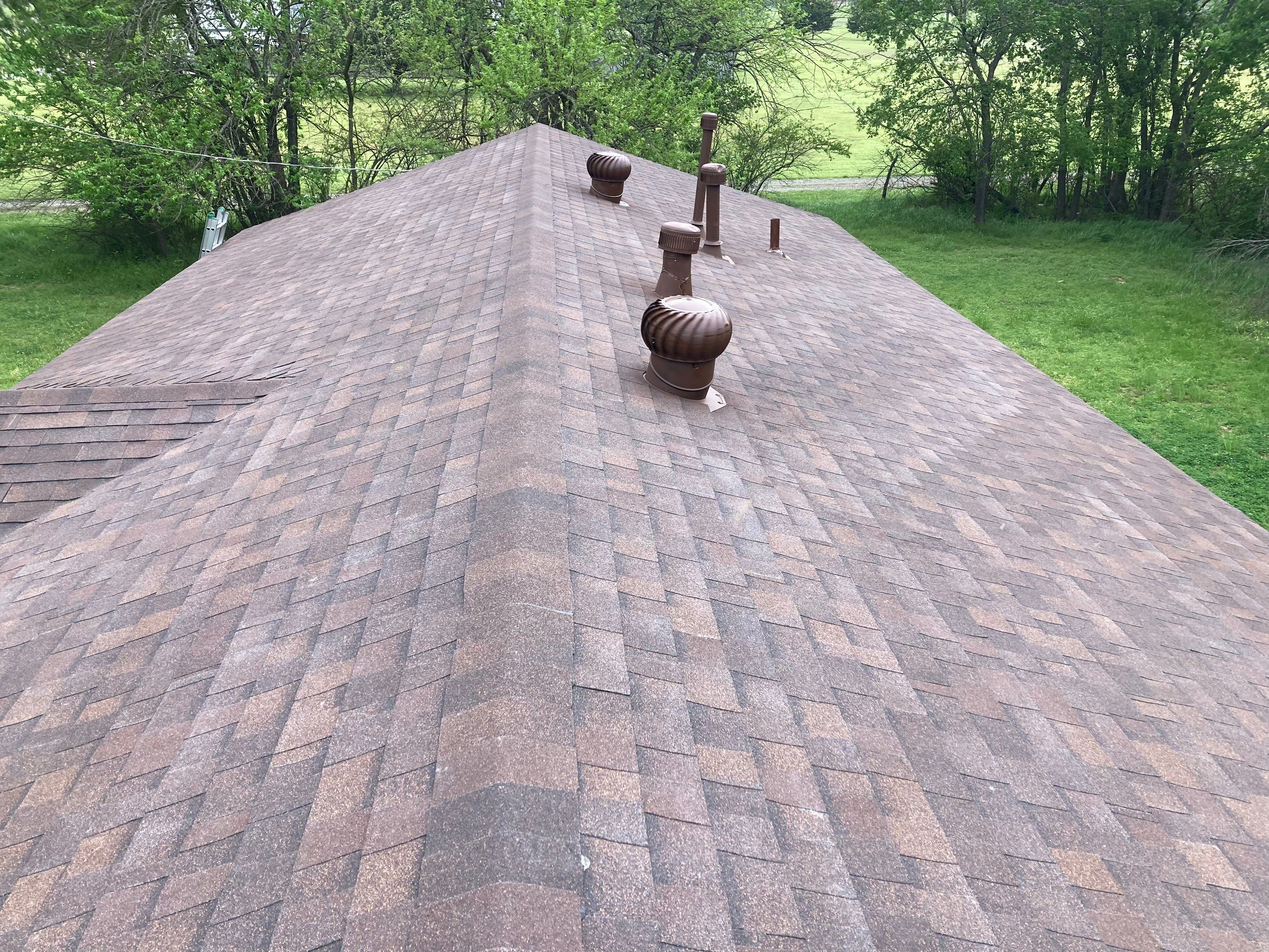 Owens Corning Oakridge Brownwood by In & Out Construction & Remodeling, LLC