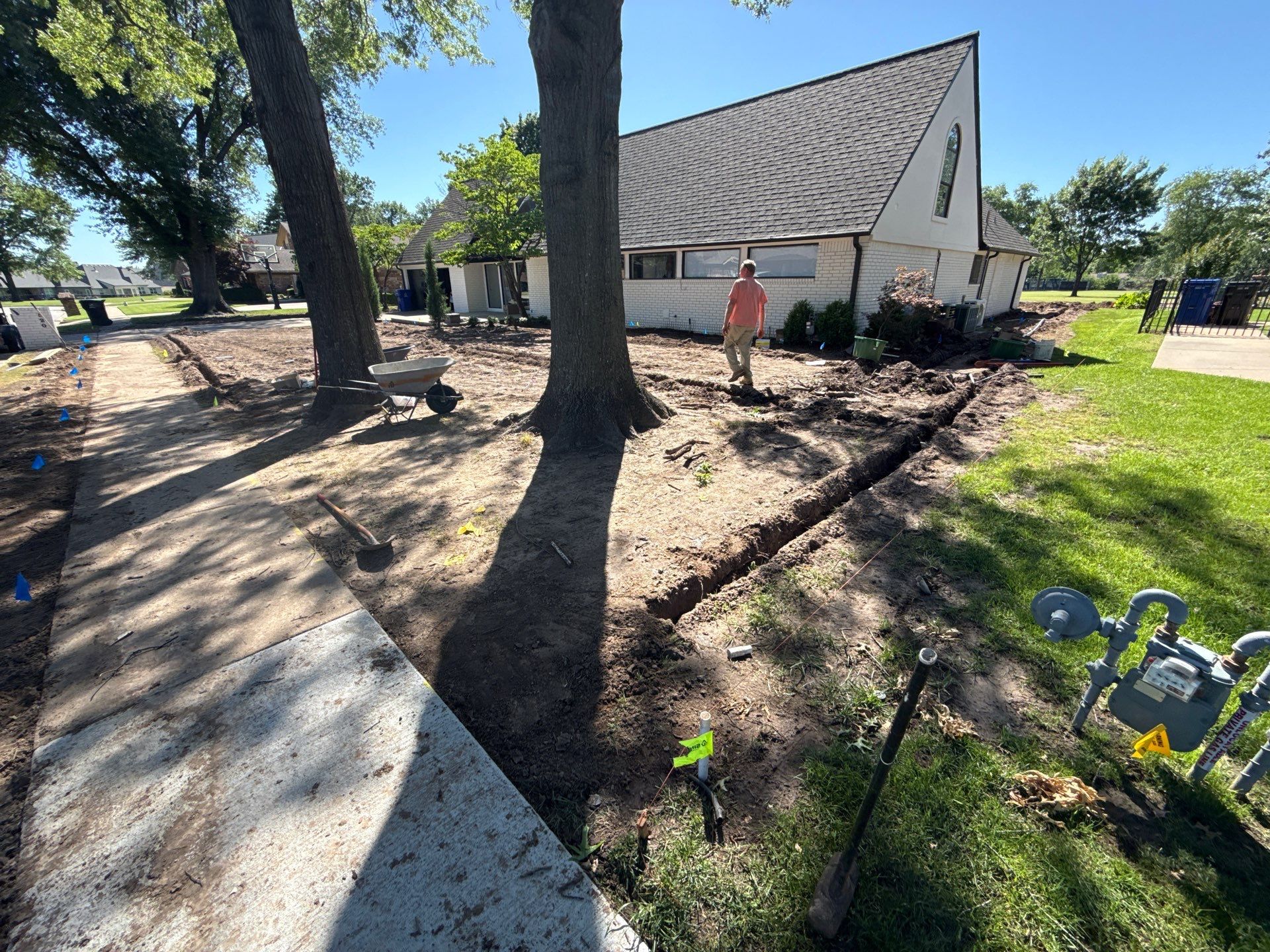 Project in Broken Arrow by Greenscapes Outdoor