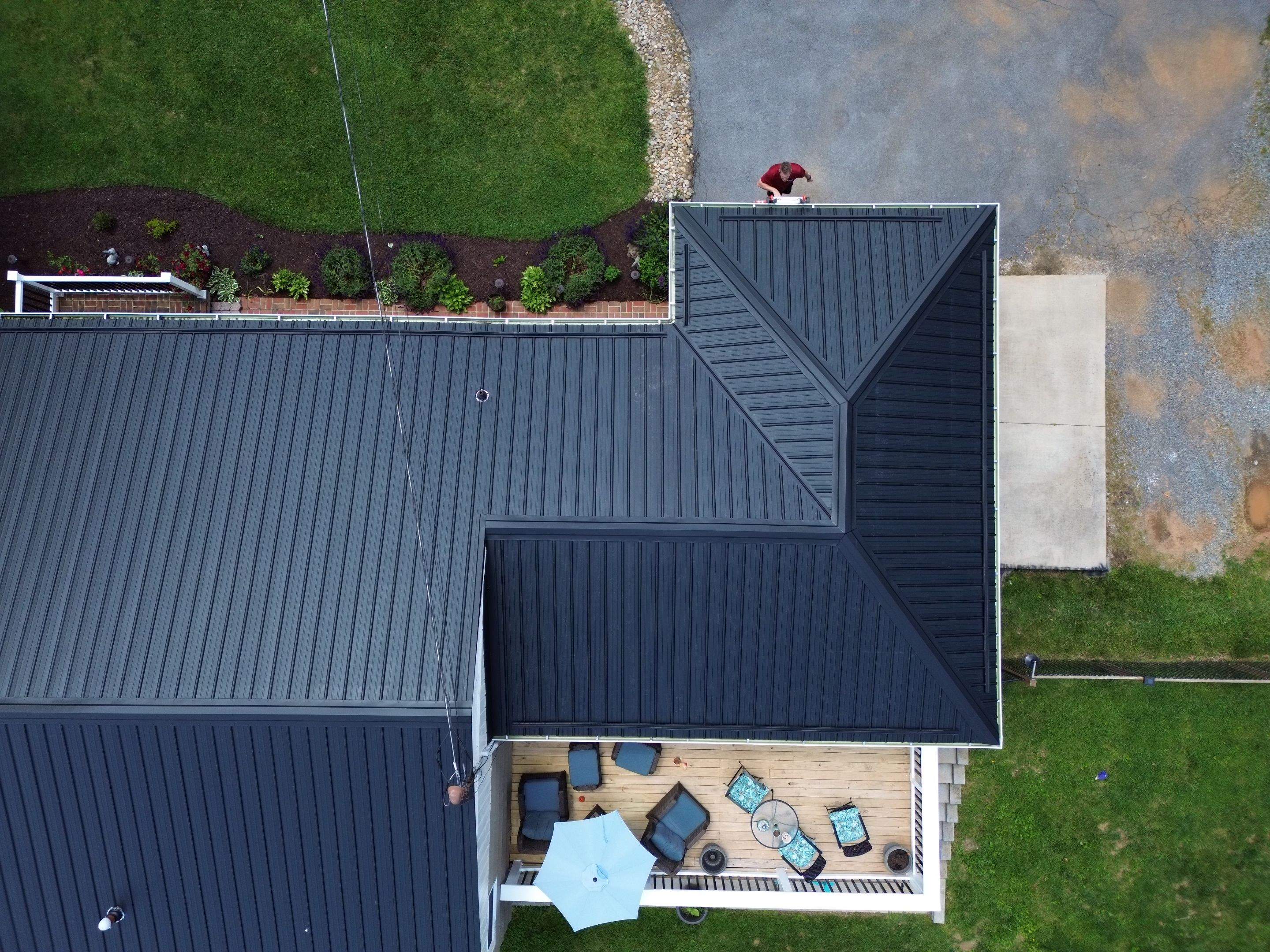 Black Frost AG Panel by Omnia Roofing