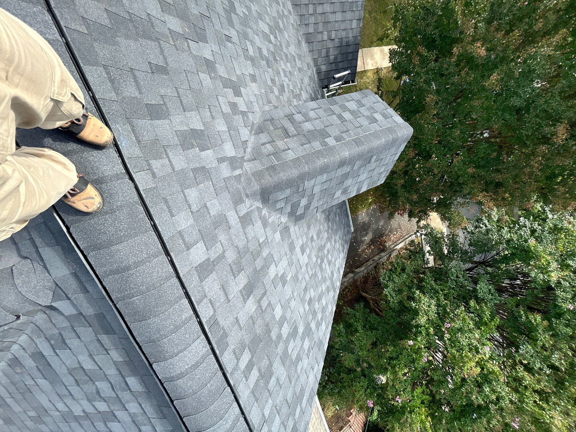 Arlington: Roof Replacement with CertainTeed Landmark Pro Designer Shingles in Max Def Moire Black by RM Banning, Inc.
