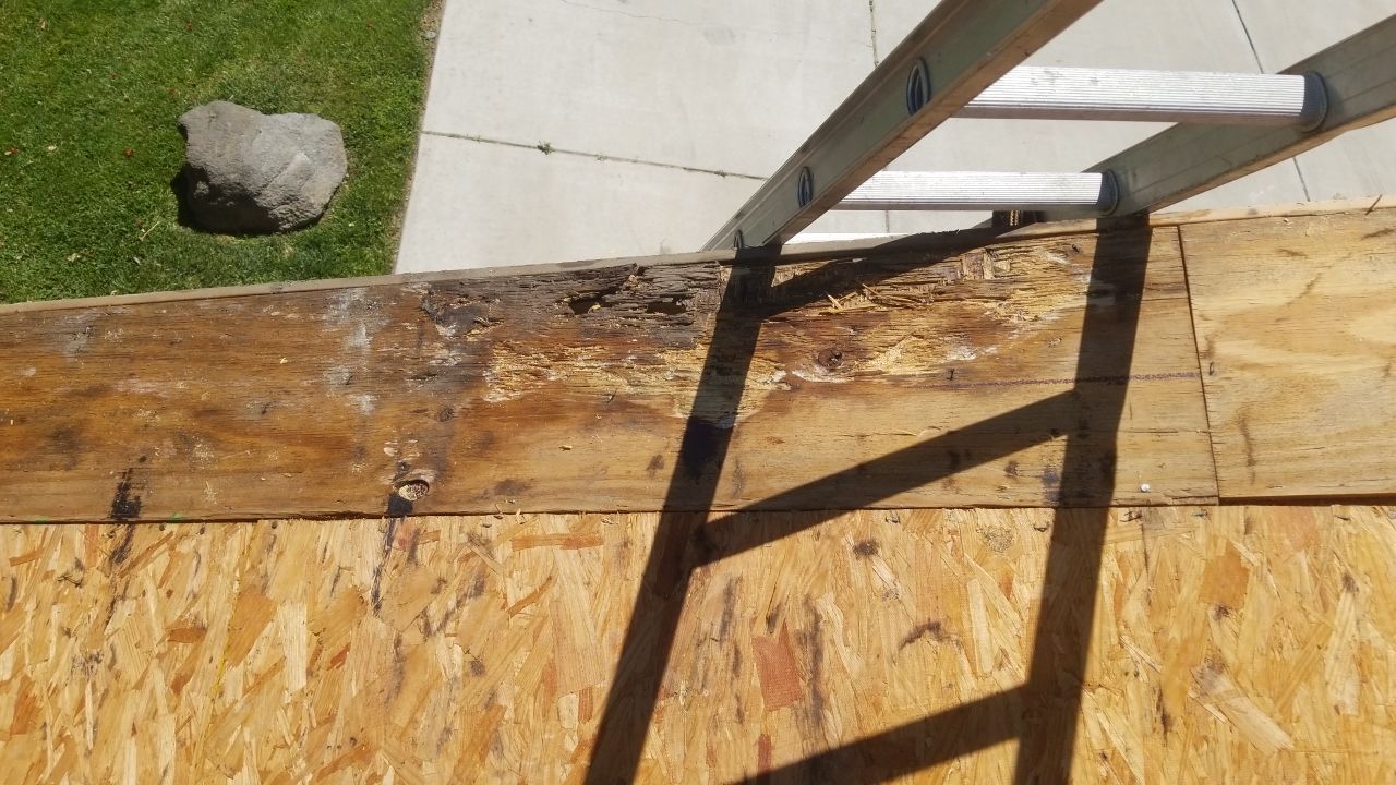 Upgraded gutters and roof by Byers Enterprises