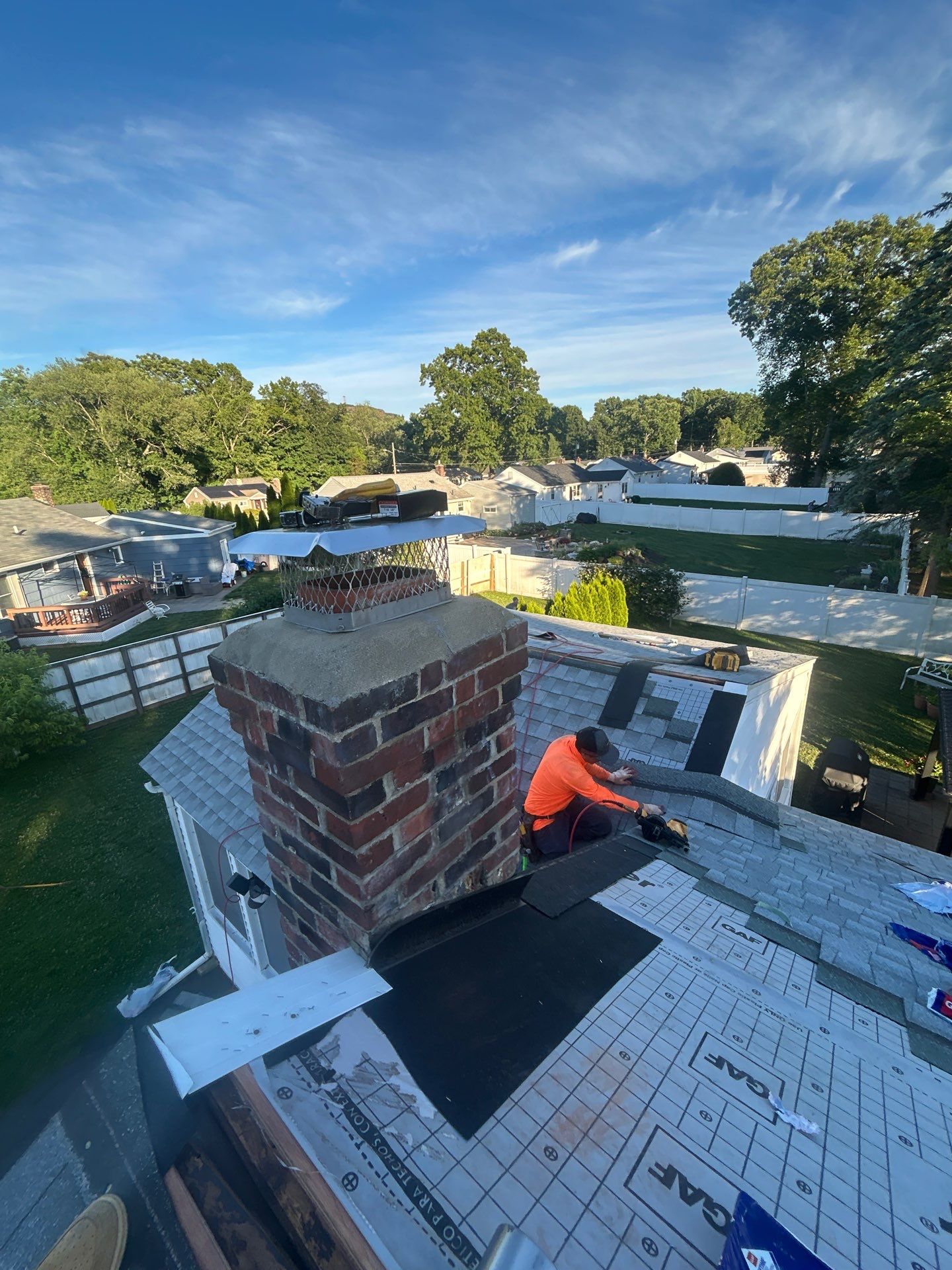 Project in Southington, CT by Elitex Roofing