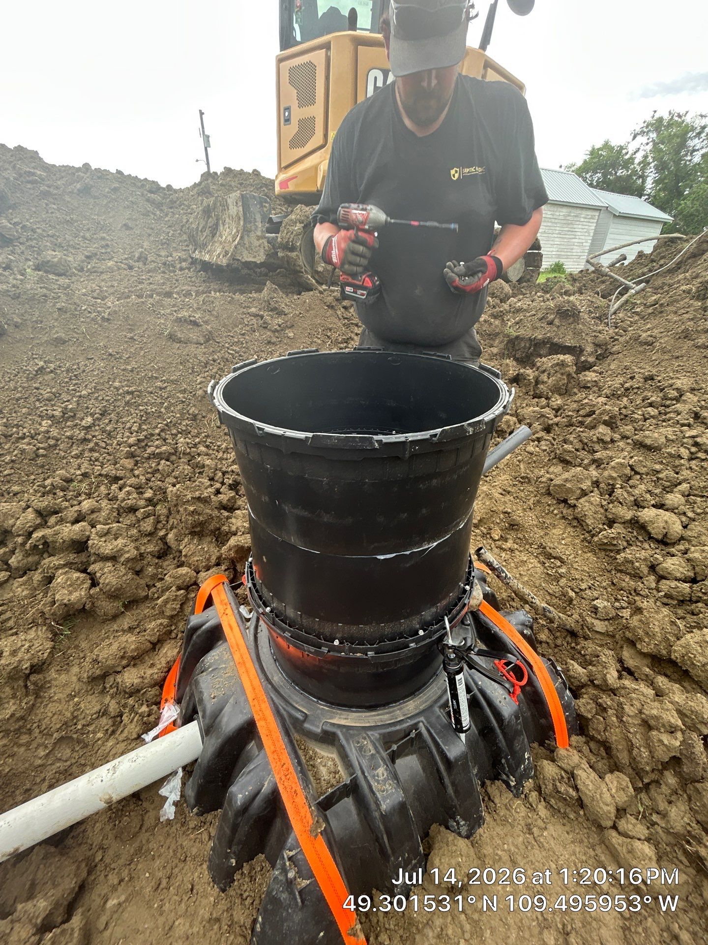 Septic System Tank Installation and Pump Replacement in Consul by Septic Medic Inc.