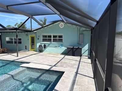 Travertine Pool Deck, Lanai & Screen Enclosure Cleaning Near Manatee River | Bradenton, FL