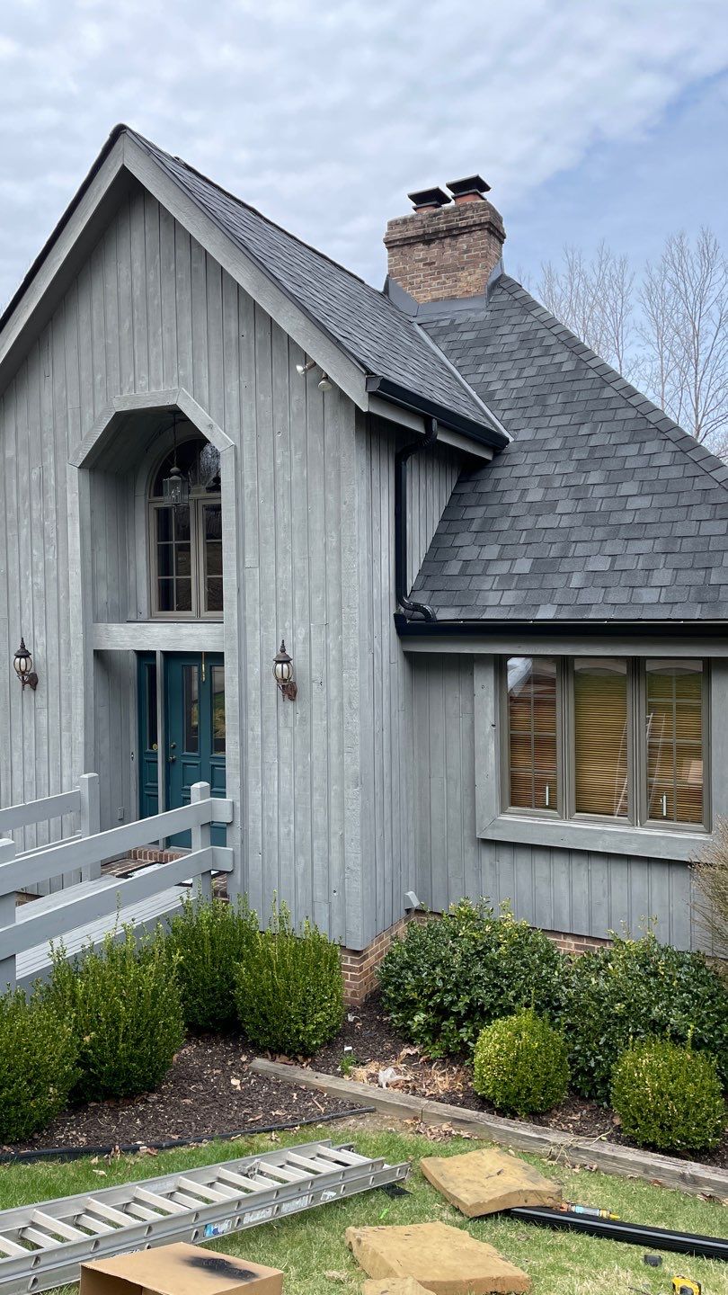 Residential Roofing Installation using Certainteed Belmont Shingle in Black Granite by Secure Construction Company Inc