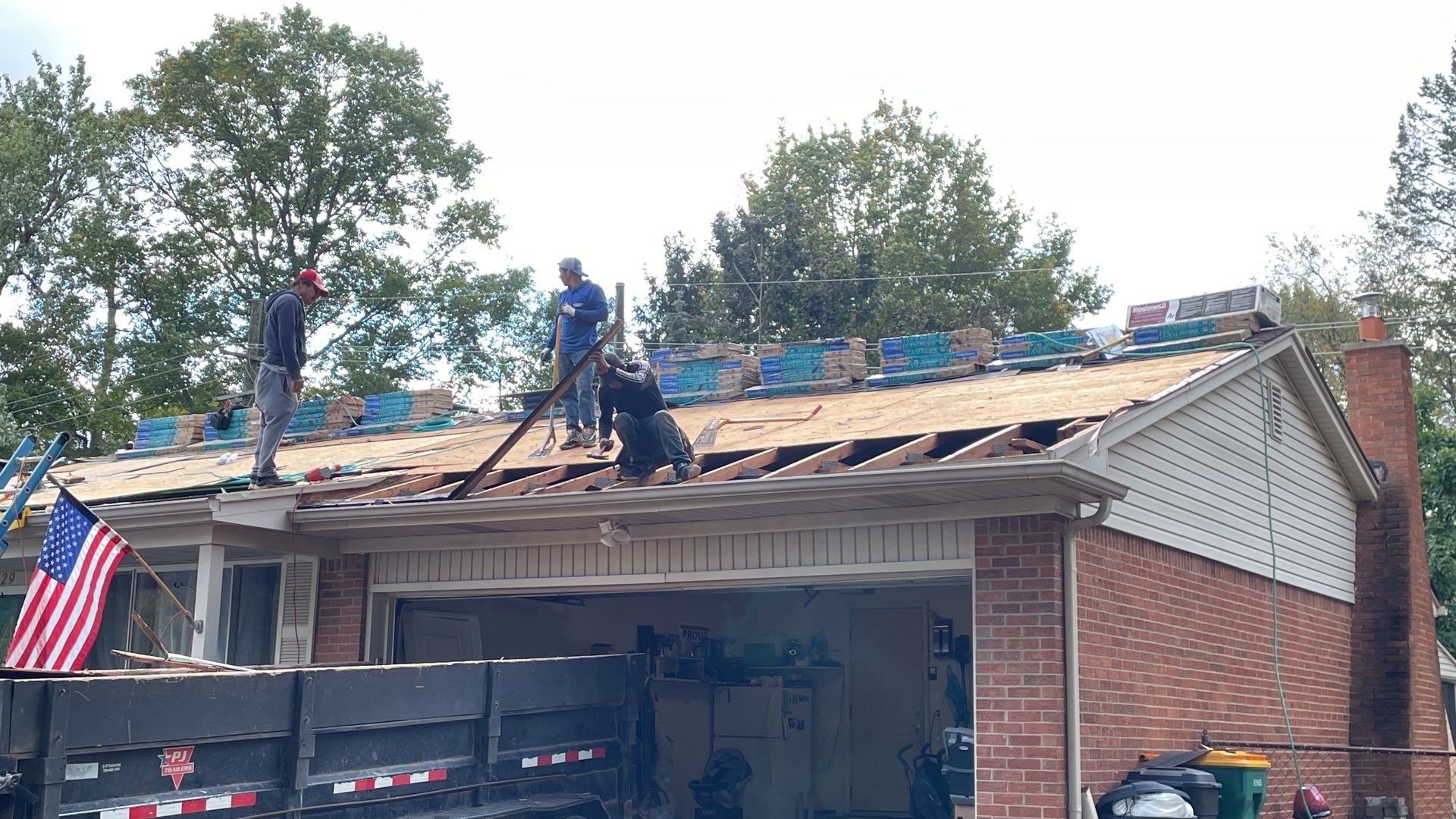 Roof Replacement using CertainTeed Landmark by 180 Contractors
