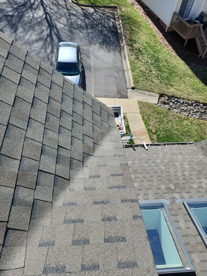 Gutter Cleaning using water by Power Wash Masters LLC