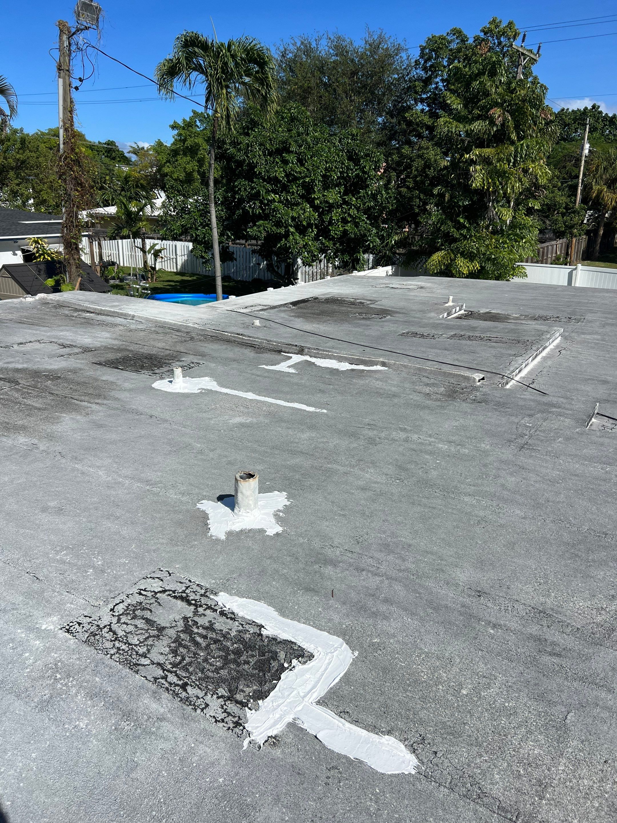 Residential Re-Roof using Polyglass Self-Adhered Flat Deck by First Due Roofing