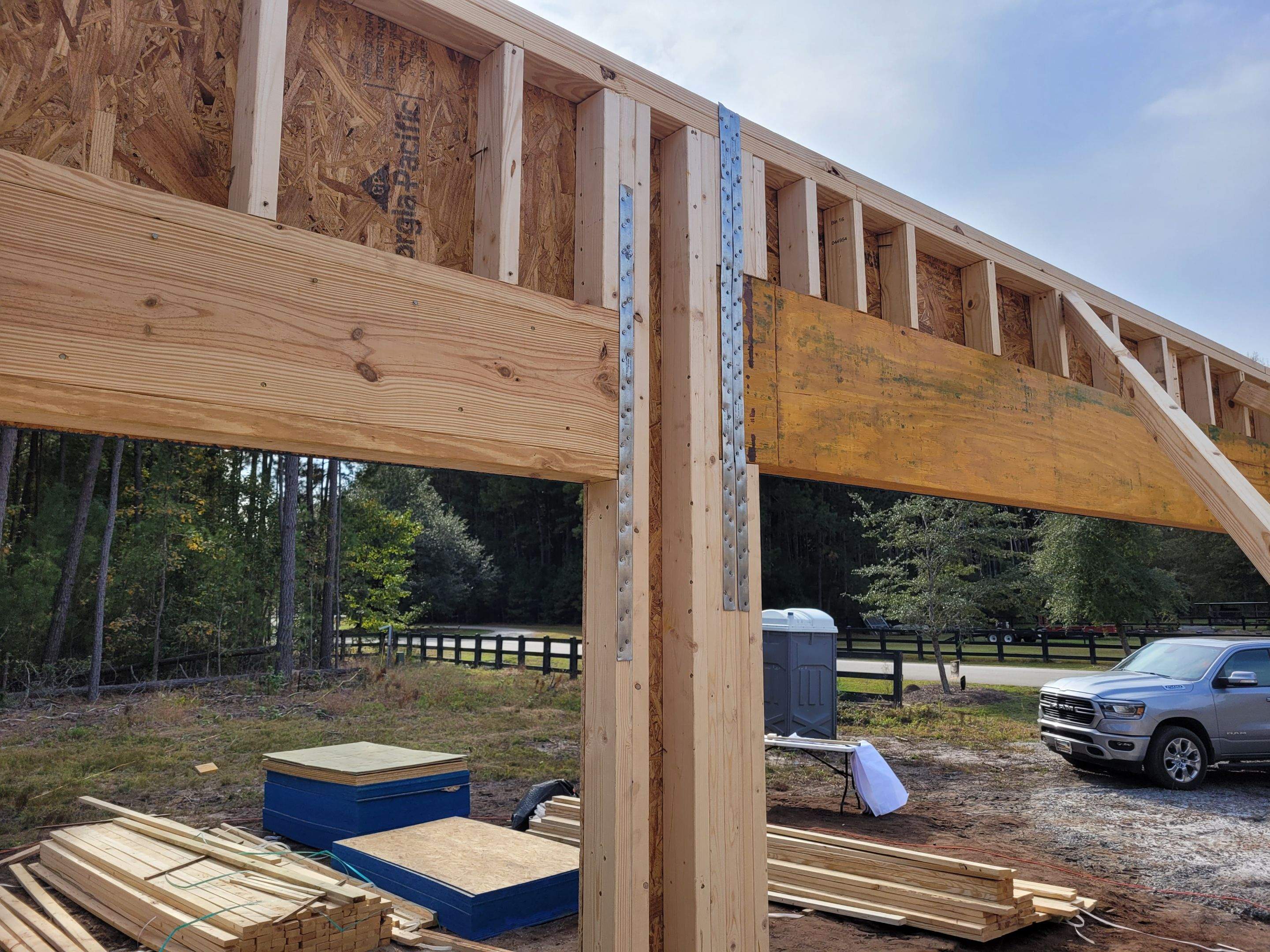 New Home Construction using brick and vertical vinyl by Cornerstone Home Builders, LLC