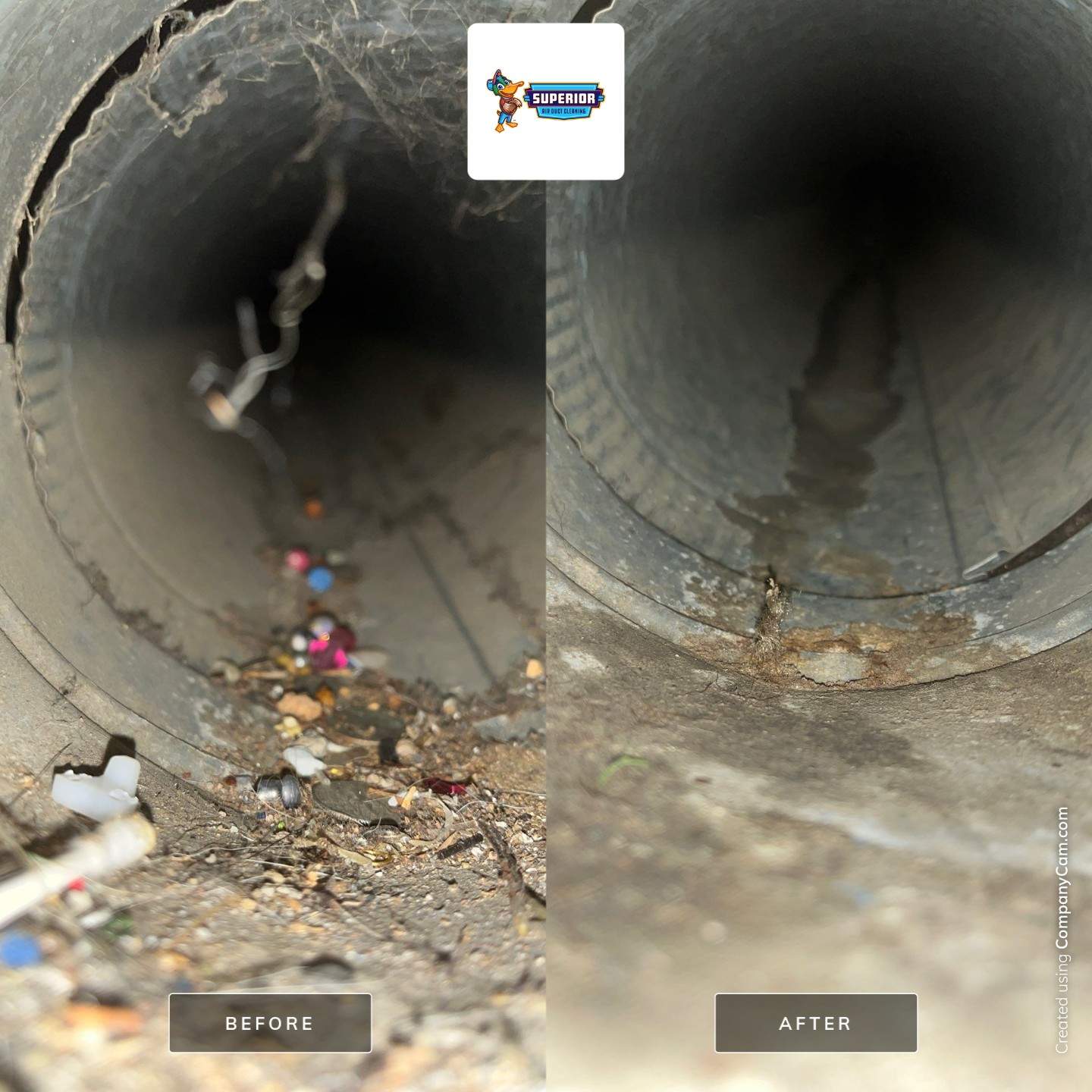 Air Duct Cleaning With a Vacuum Truck in Wellsville, OH by Superior Air Duct Cleaning