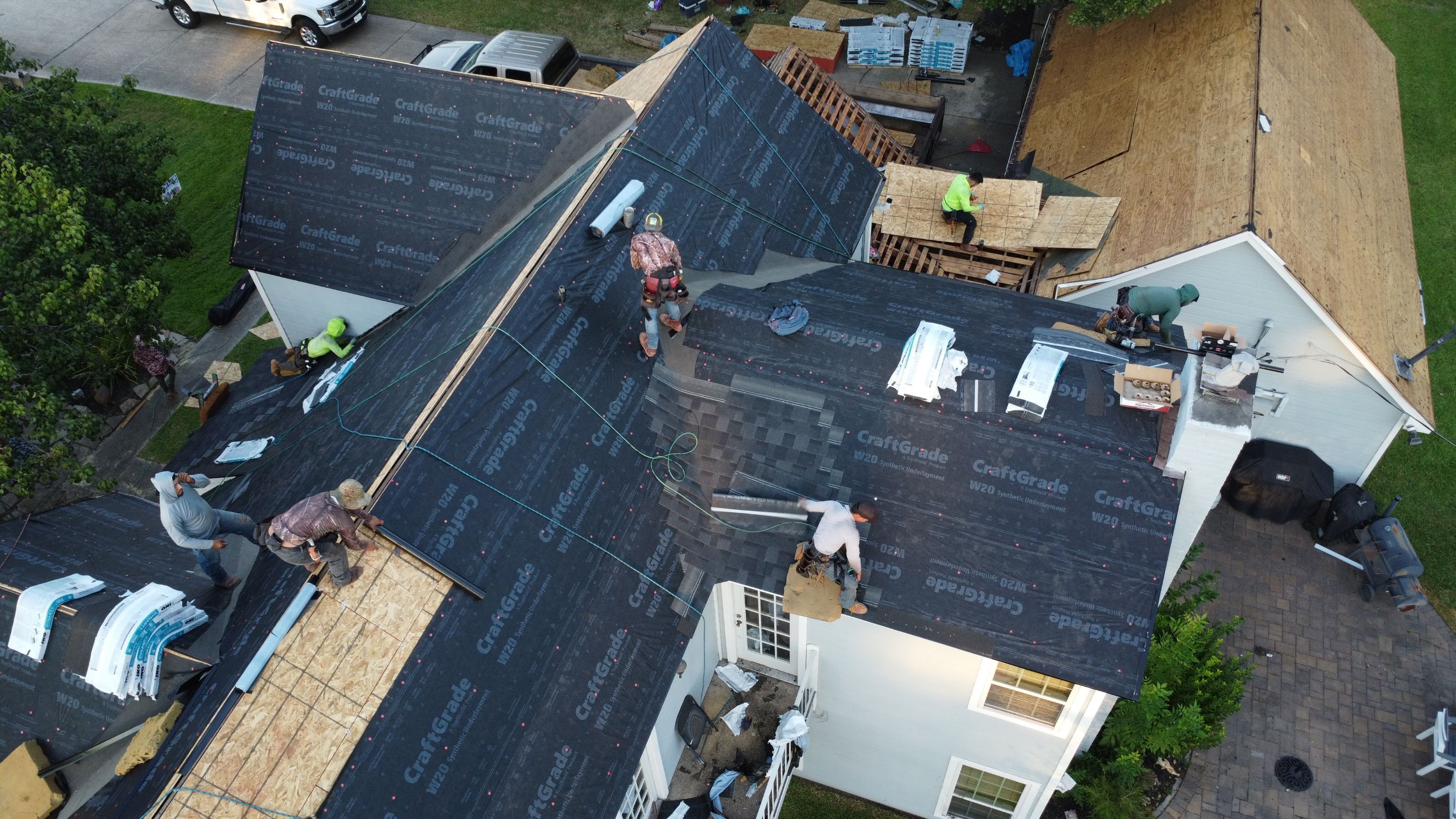 Project in Cypress, Texas by Roof Top Innovations