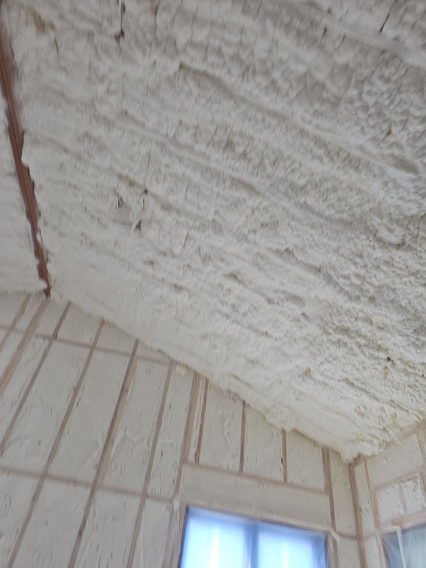 Spray Foam Insulation using open cell spray foam by NYS Foam & Energy