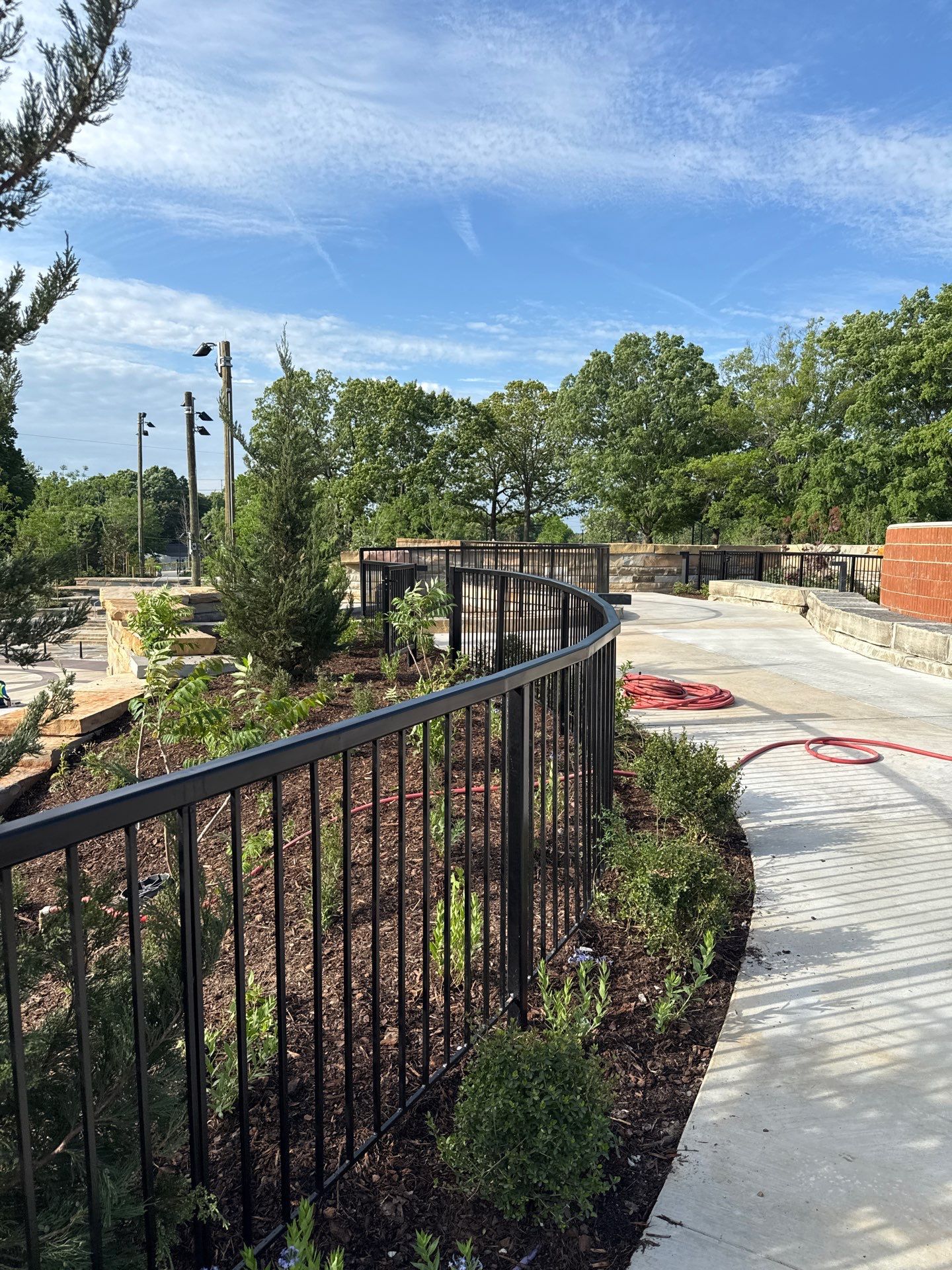 Playground using Mini Mesh by Mccall Commercial Fencing