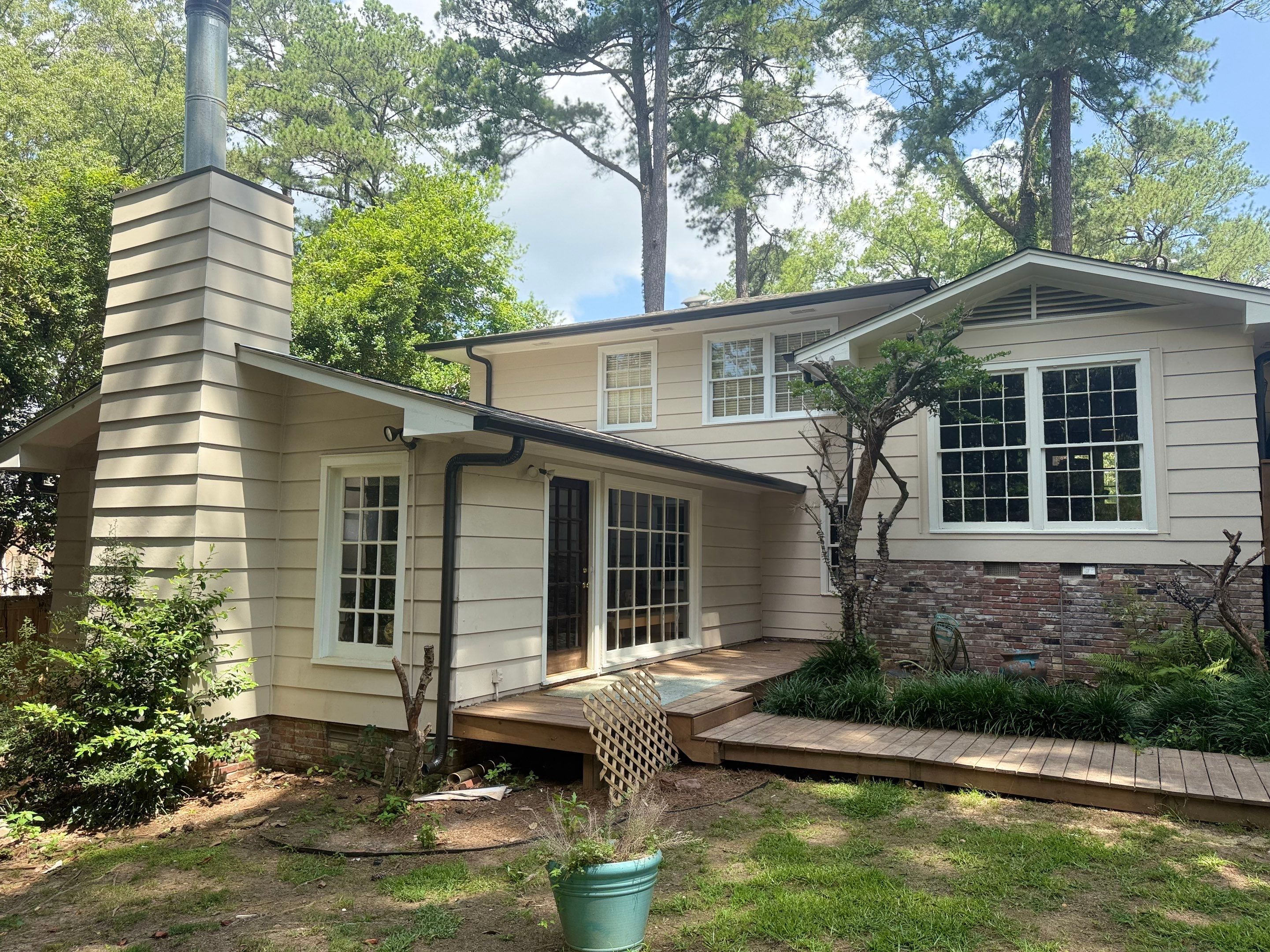 Full Exterior Makeover – Retail Restoration | Jackson, MS by Elevated Roofing + Exteriors