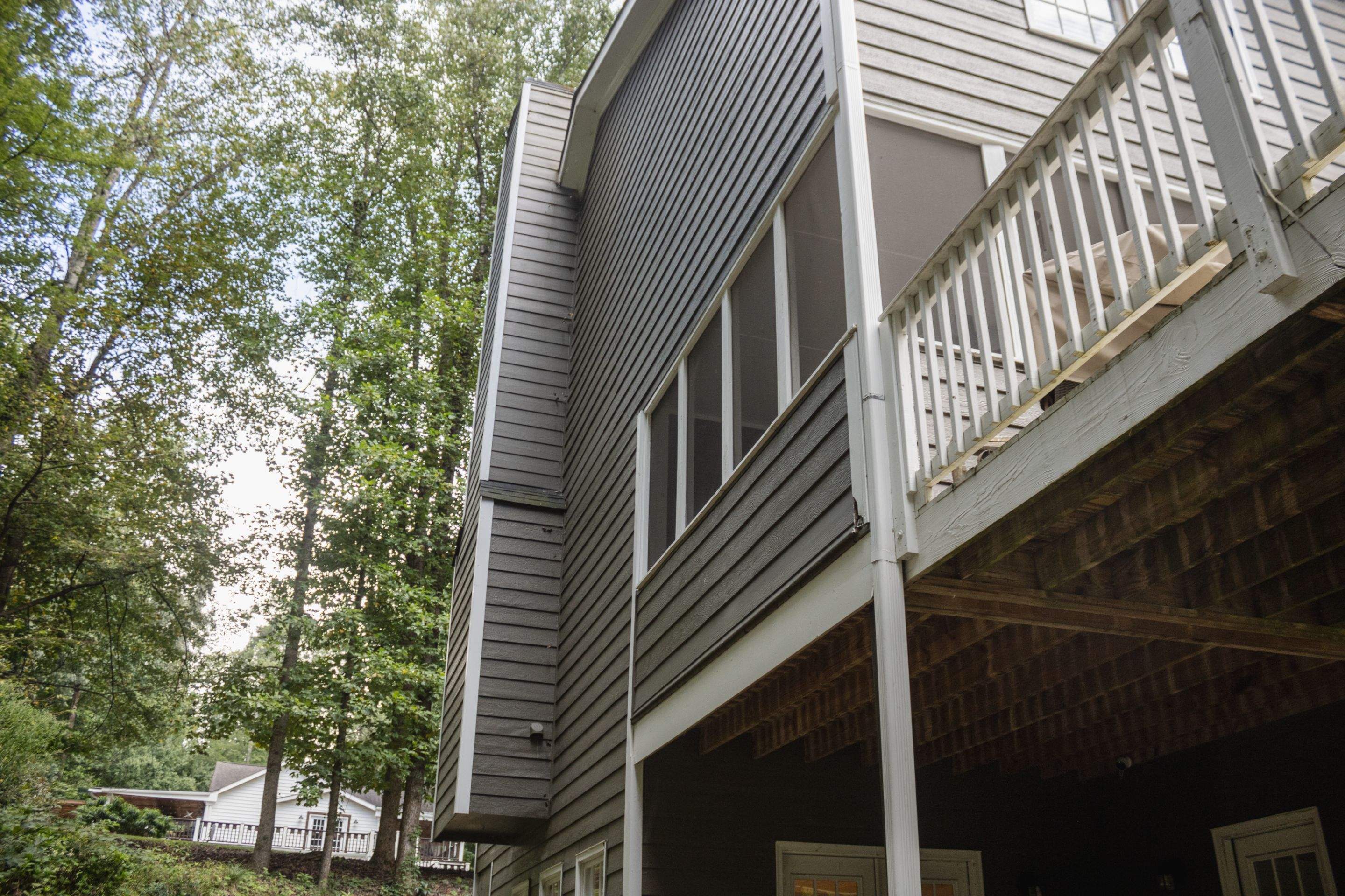 Marietta, GA Full Siding Replacement, 30+ Window Replacements, Screened-In Porch to Sunroom Conversion, Gutter Replacement, and Exterior Painting by Nelson Exteriors