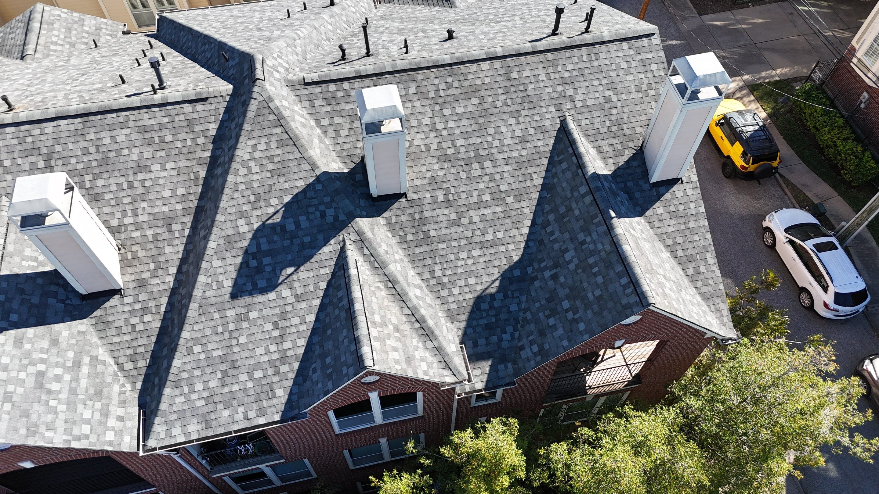Townhome Complex Roof Replacement in the heart of Houston! by Core Four Roofing