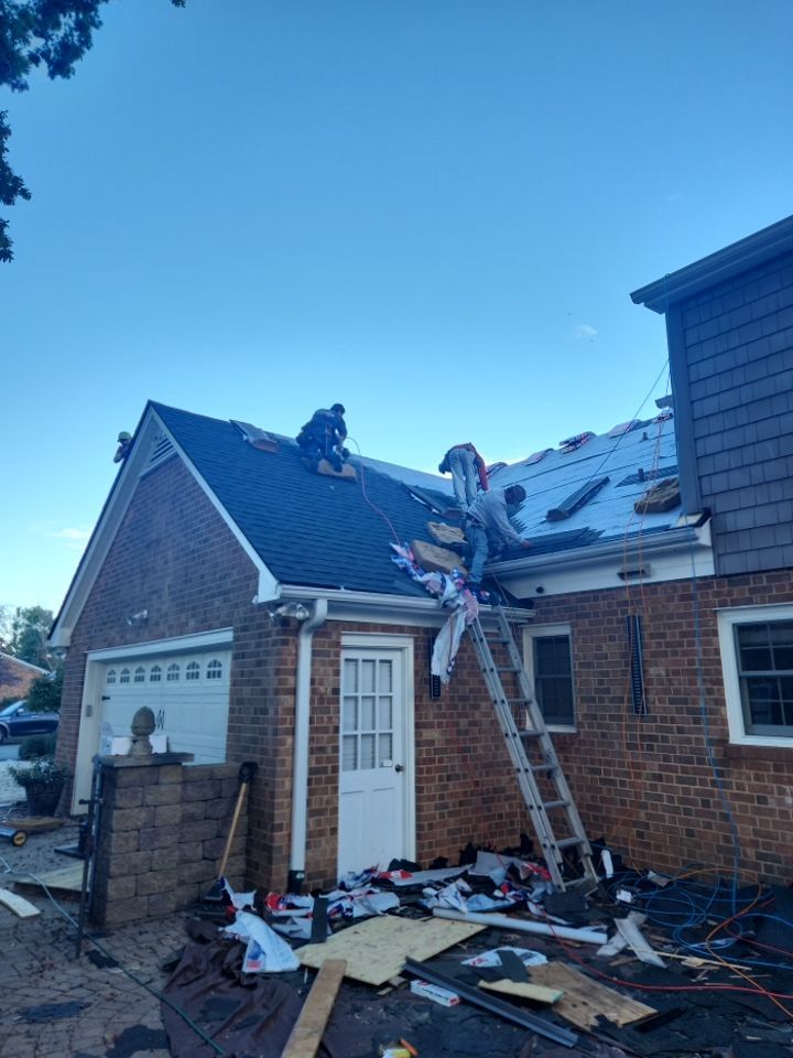 New Roof and 6 inch Gutters by Just In Time Roofing and Restoration