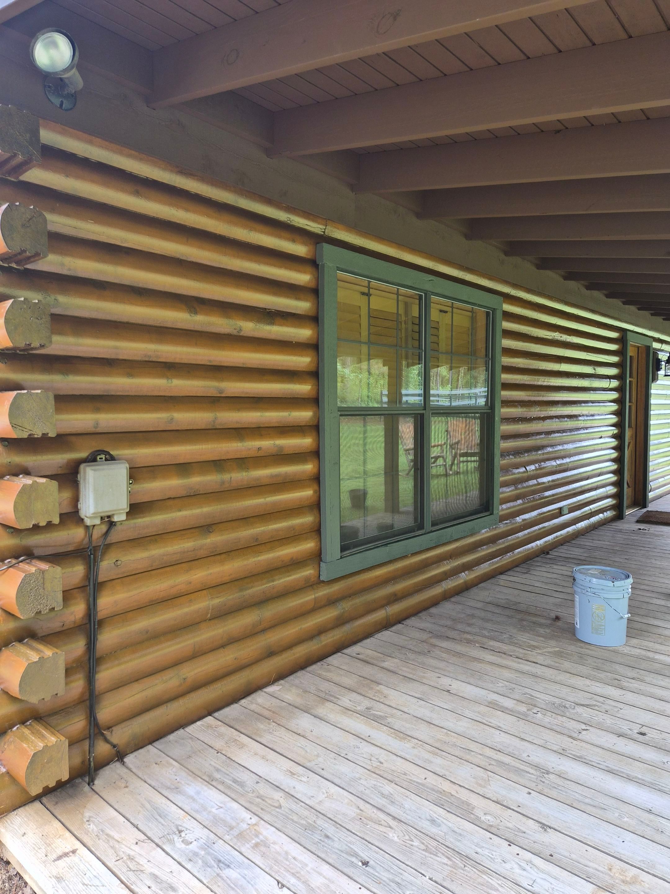 A Complete Exterior Refresh for a Custom Log Home & Property in Alba, Texas by Quality Coats Painting