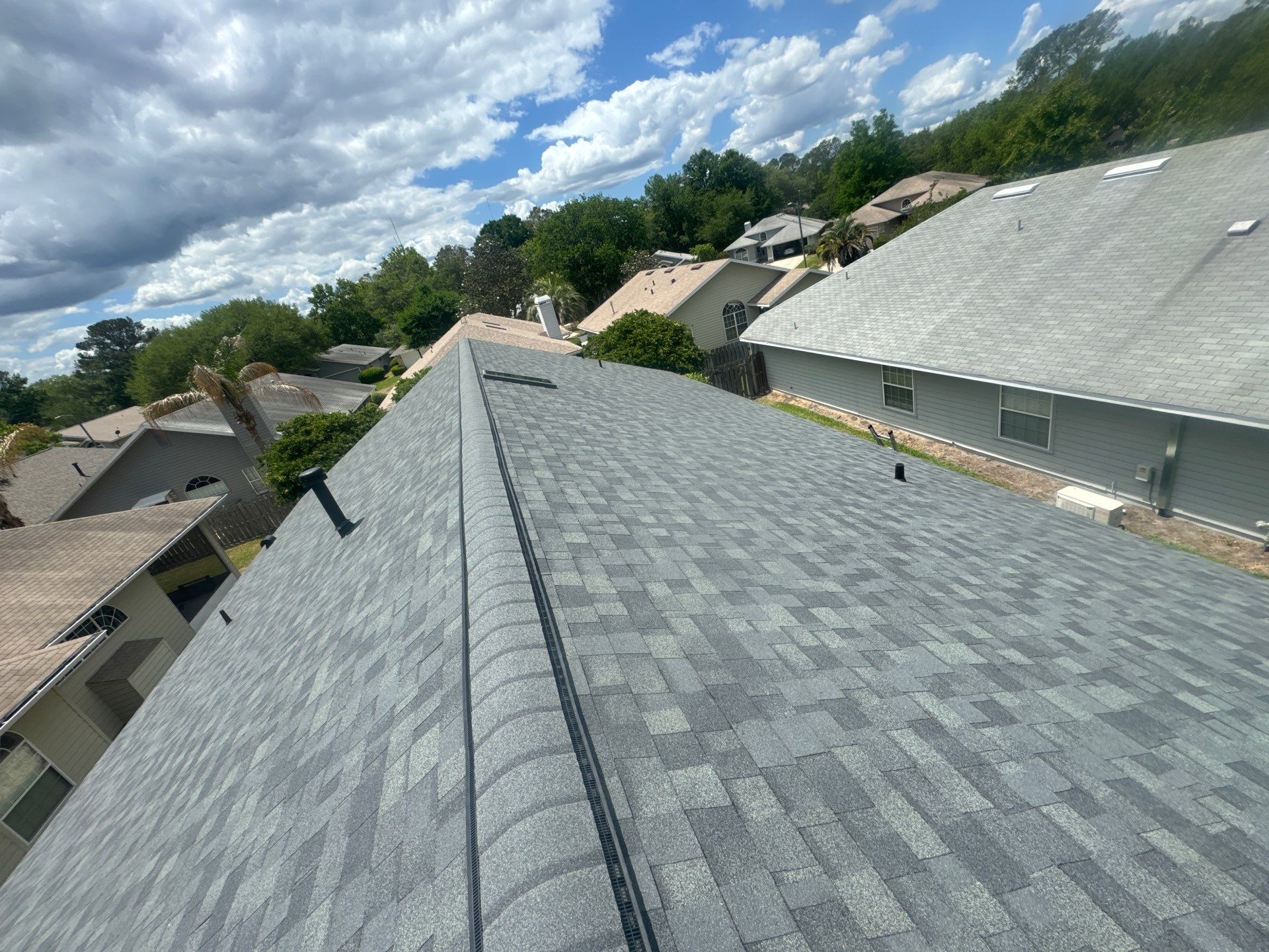Roof Replacement using Owens Corning Duration - Estate Gray in Gainesville, FL by Brehm Roofing