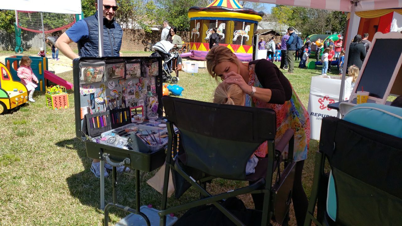 Charlies Hart Foundation Carnival Fundraiser using labor by Power Wash Masters LLC