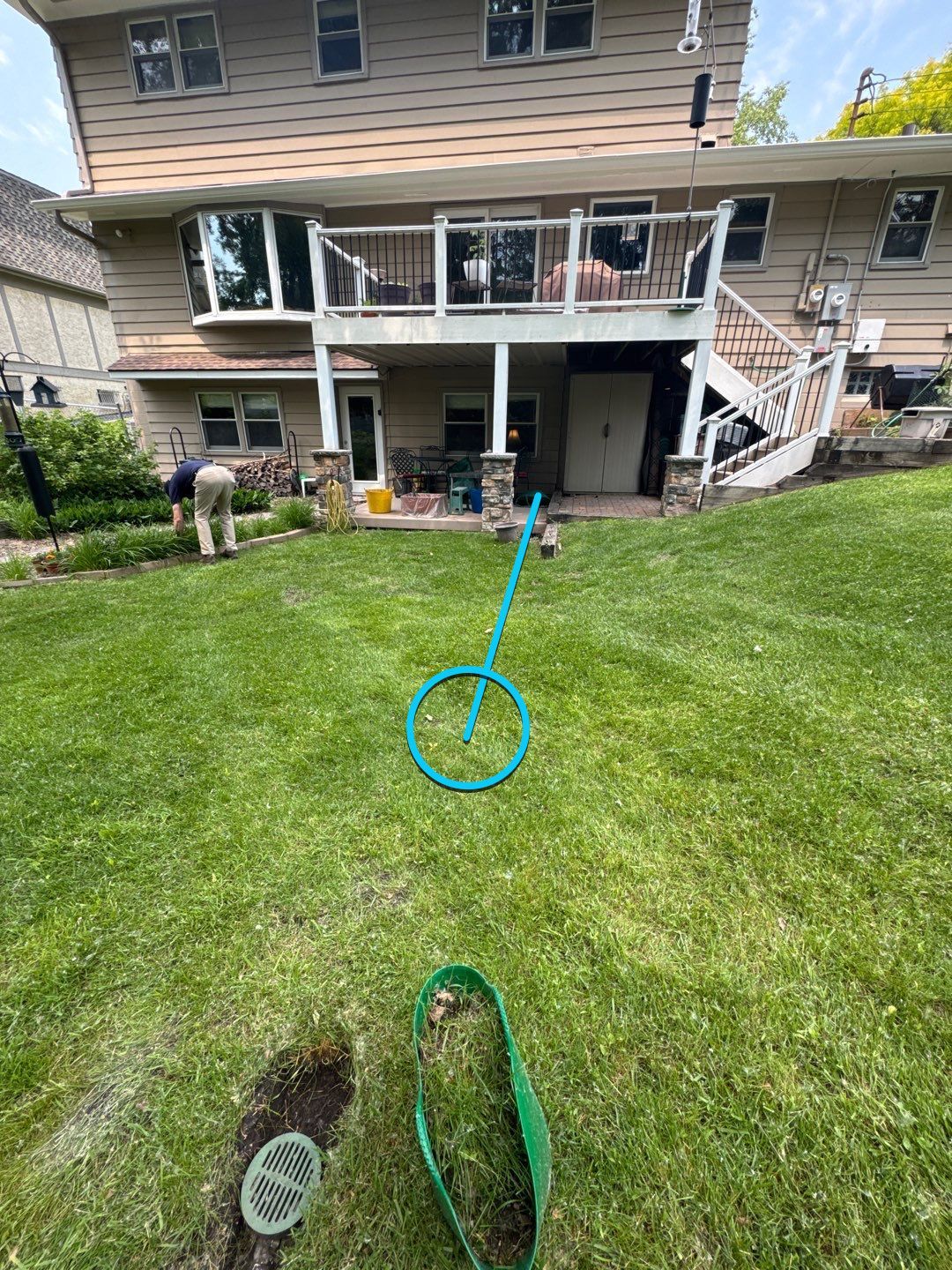 Richard’s Sump Pump Discharge Line Fix by Waterproofing Northeast