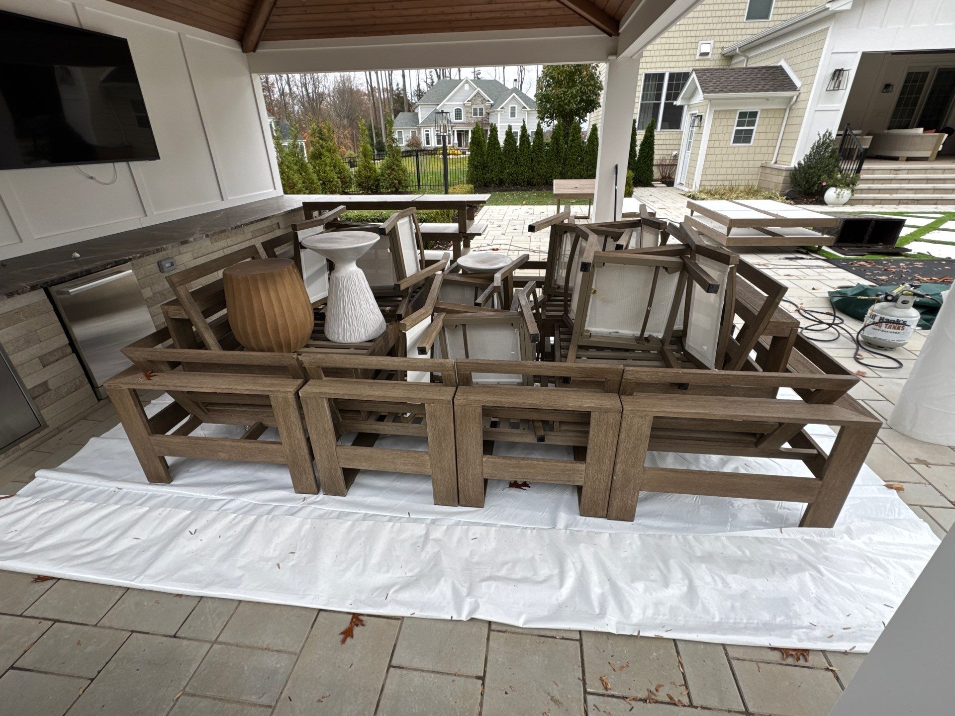 Shrink Wrapping in Lincroft, NJ by Clearview Washing