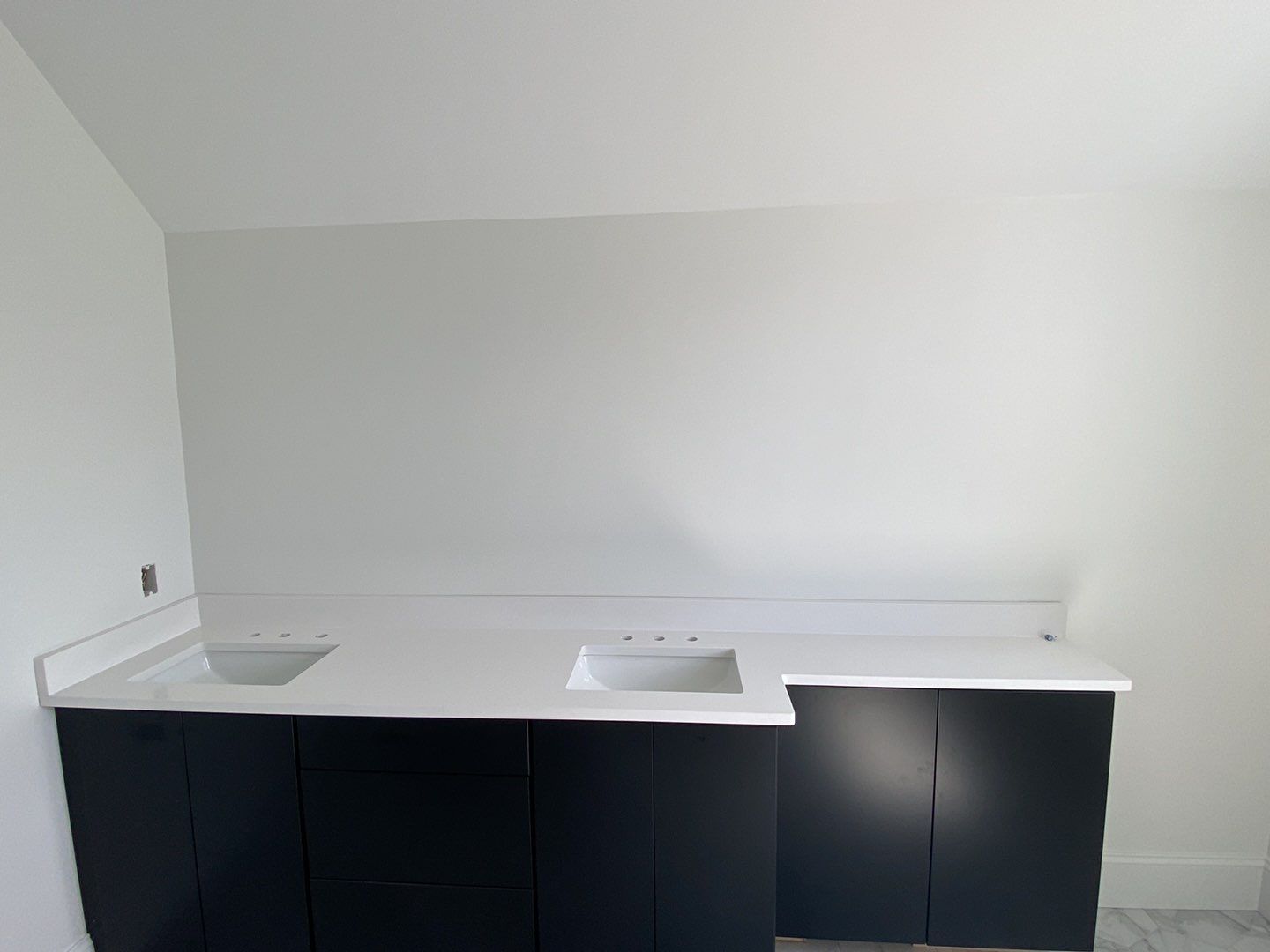 Interior Painting using Snowbound White  by EXCELLENCE | CARTO