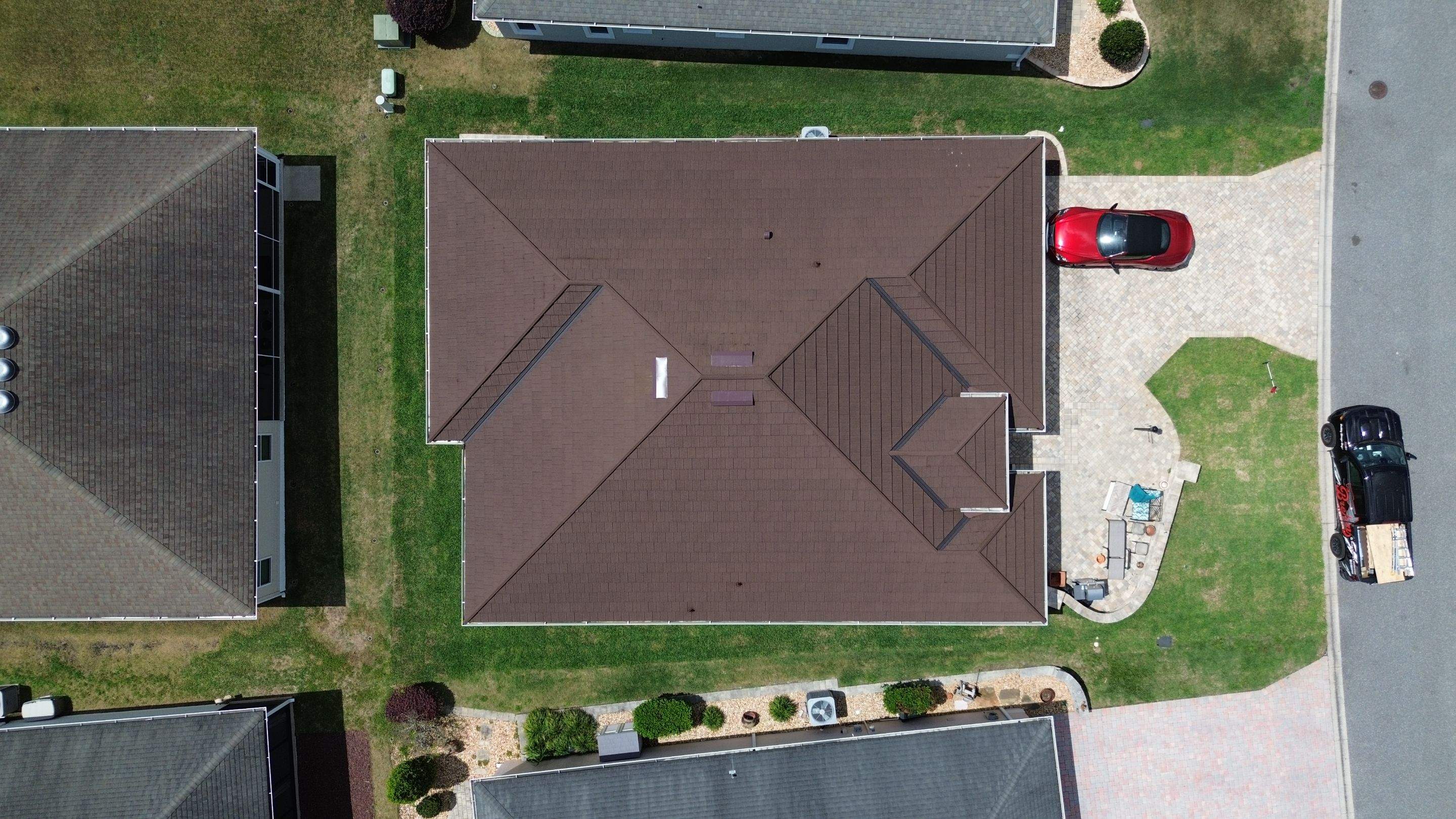 New Novatik slate Stone Coated - Brown Earth roof replacement in The Villages, FL by Brehm Roofing