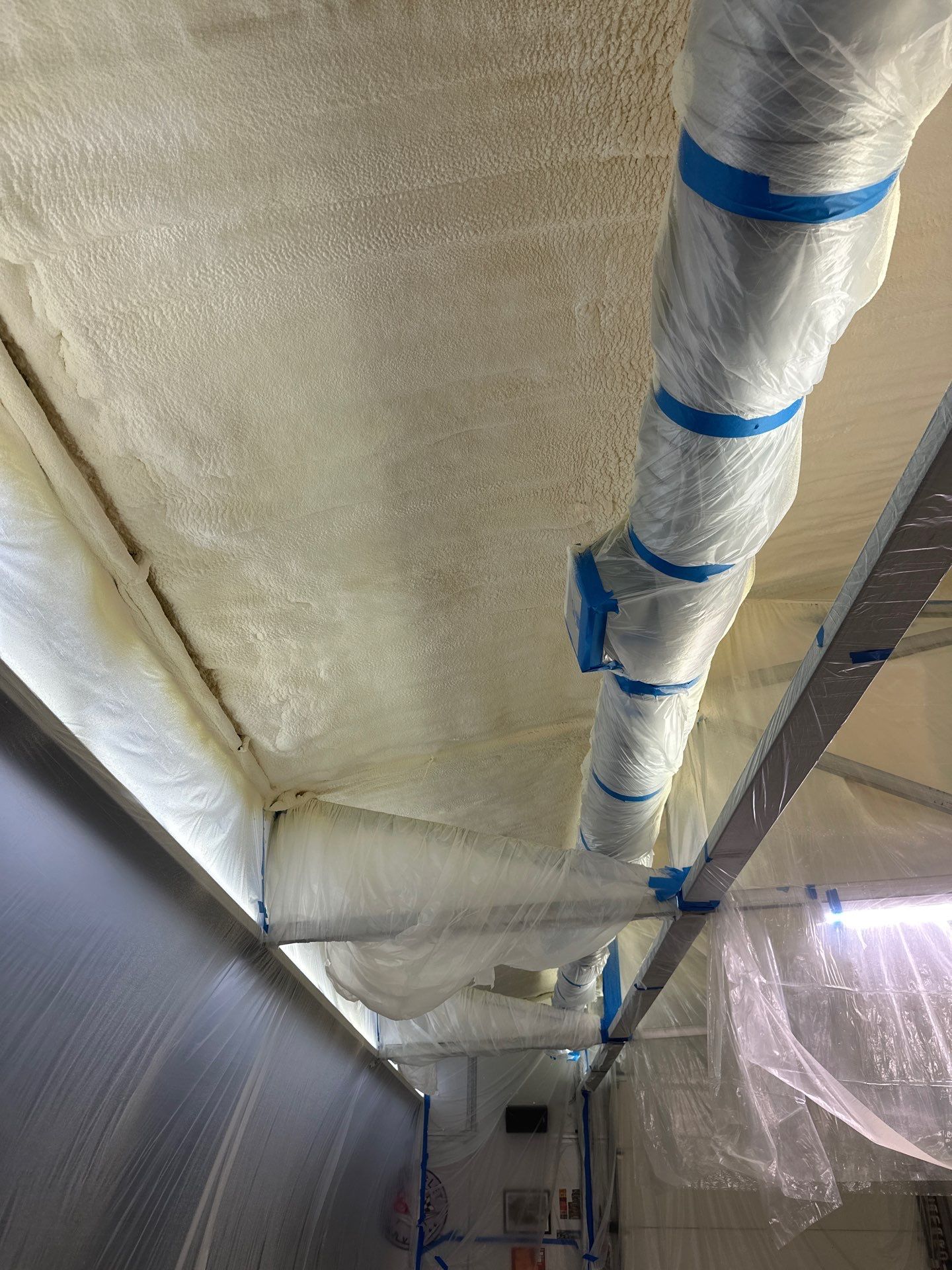 Sunnyvale Tx, Close cell spray foam custom garage  by Apex Insulation Solutions