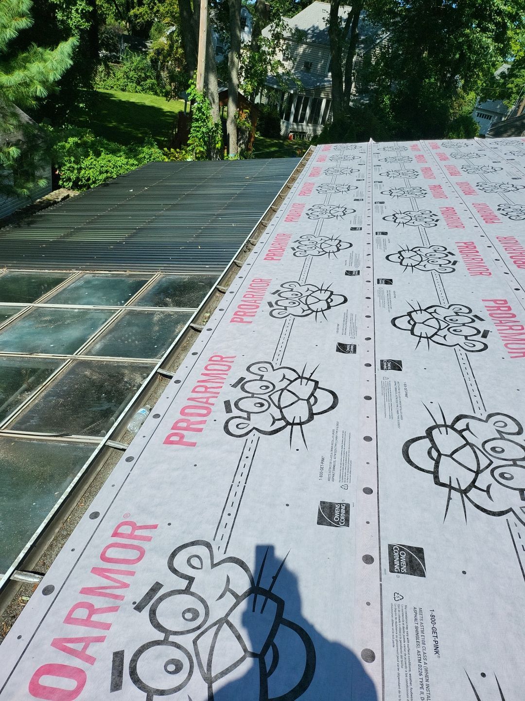 Residential Roofing Installation using Owens Corning TruDefinition Duration Designer - Black Sable by A Plus Exterior