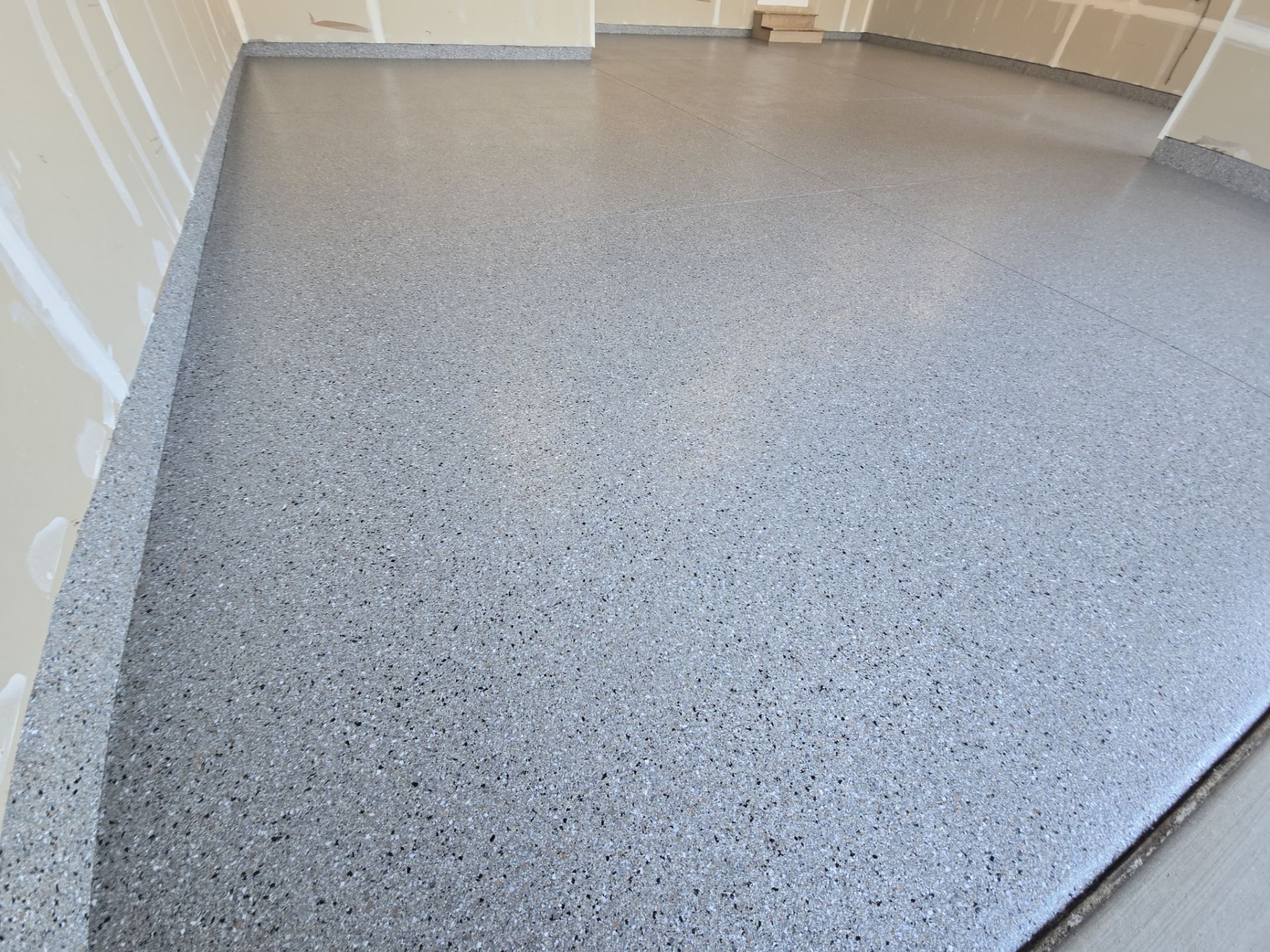 Garage Transformation using Shale Hybrid by Croc Coatings, LLC