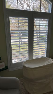 Custom Shutters using New Style Shutters by Hunter Douglas