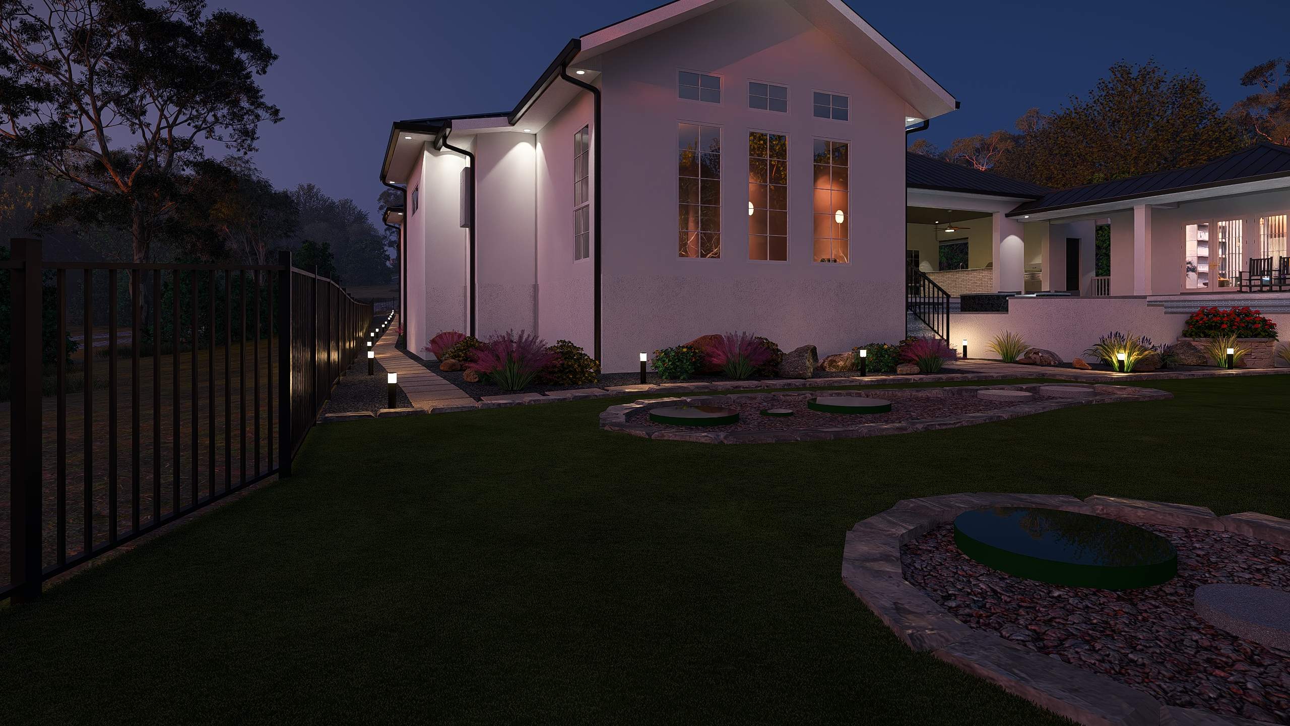 3D Design Render, San Antonio TX by Hole In One Lawns, LLC