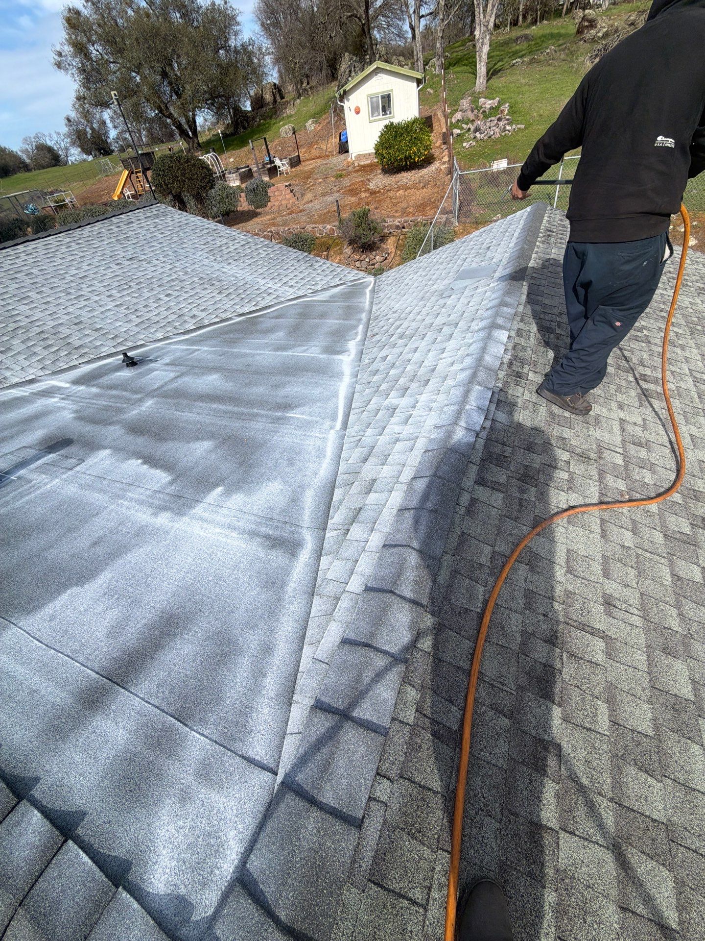 Roof Rejuvenation using Roof Maxx Treatment by Roof Maxx of Folsom