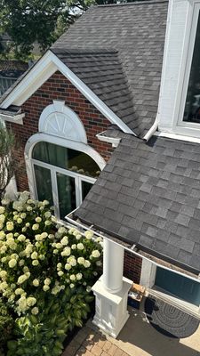 Turtle Shell gutter protection installation in Bartlett, IL 60103, photograph 4