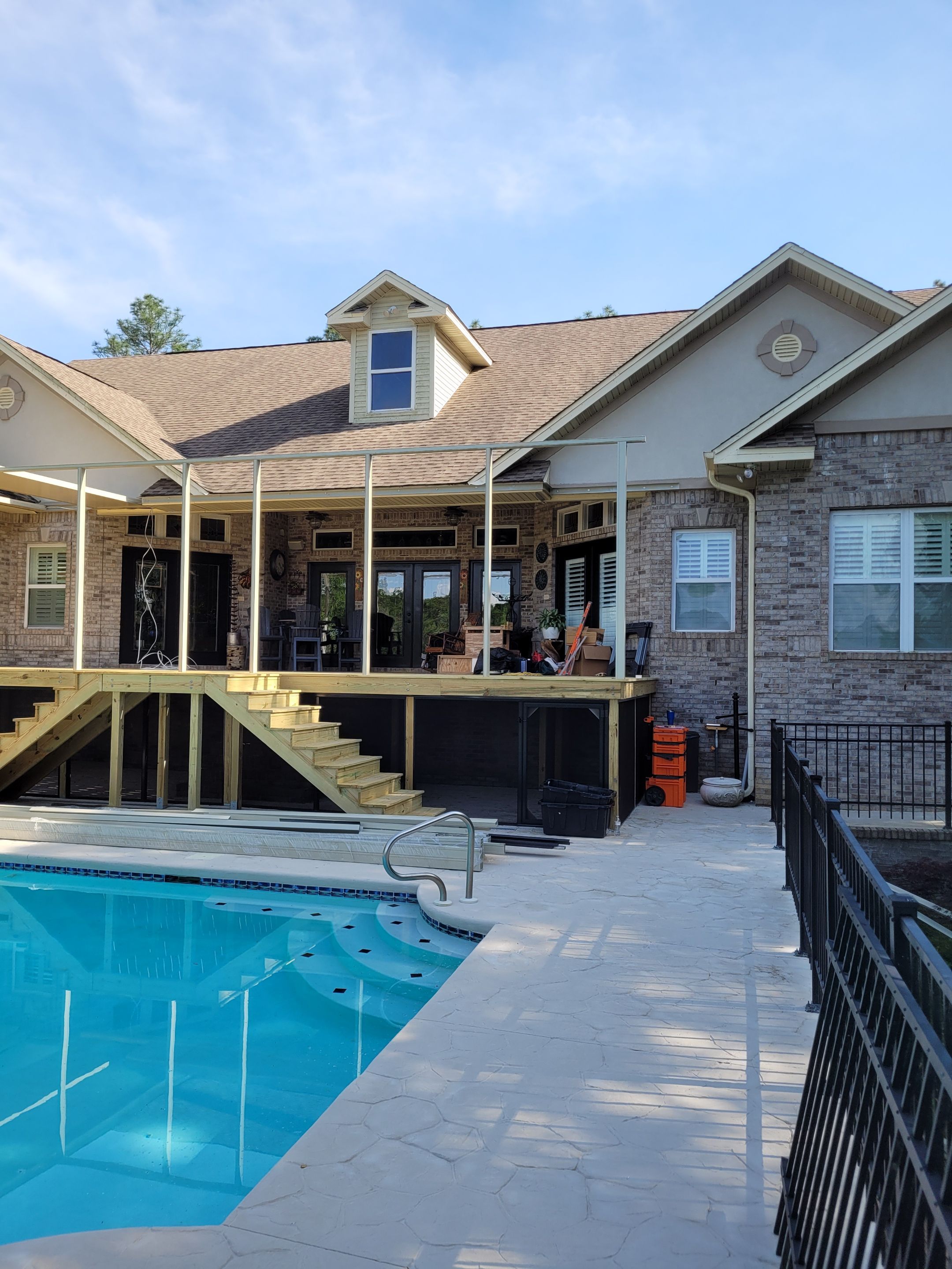 Elevated Screen Room in Crestview by Titan Sunrooms