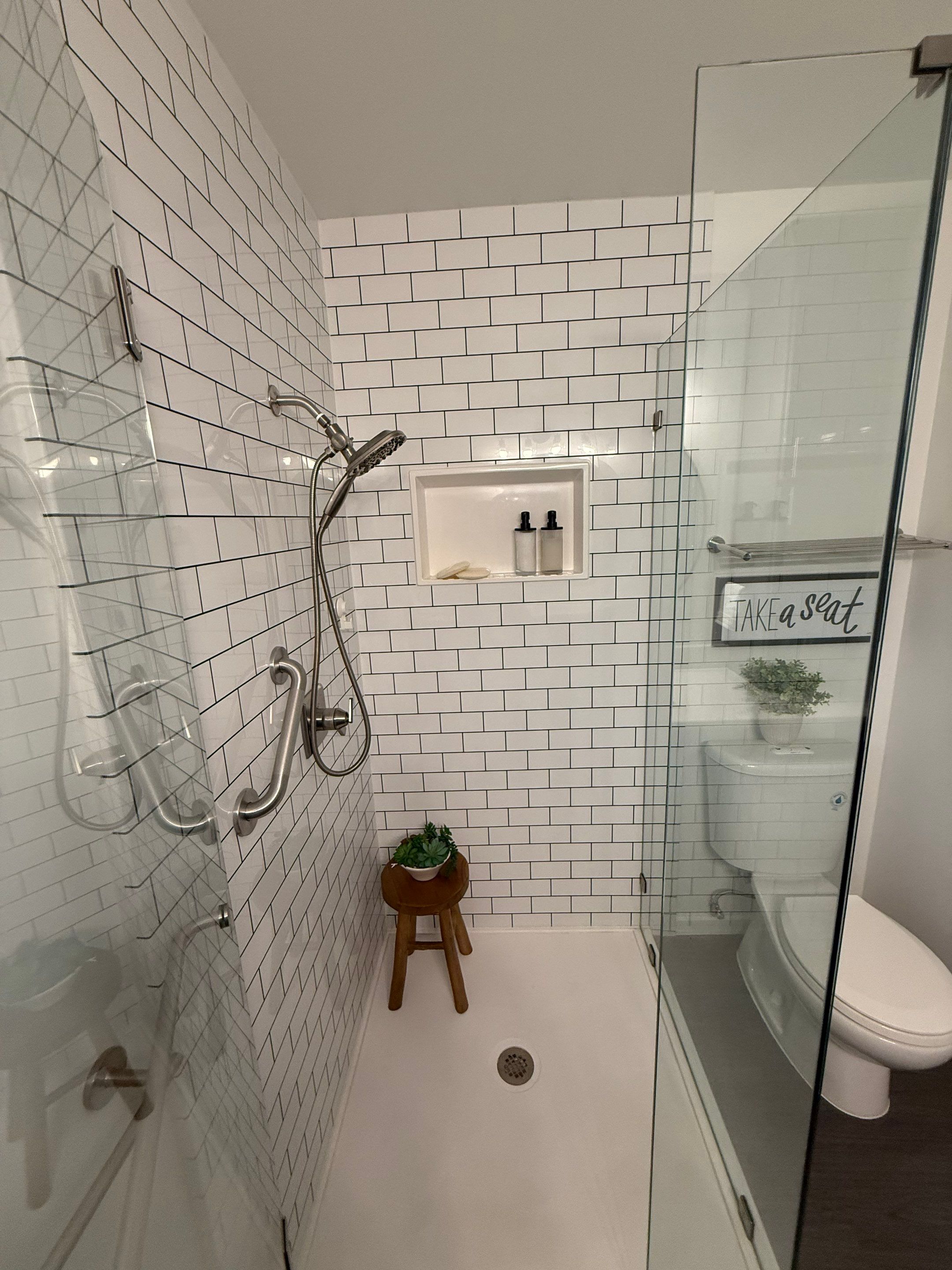 Harmony Hills Small Bathroom Makeover with Custom Walk-In Shower by Legacy Bath and Kitchen 