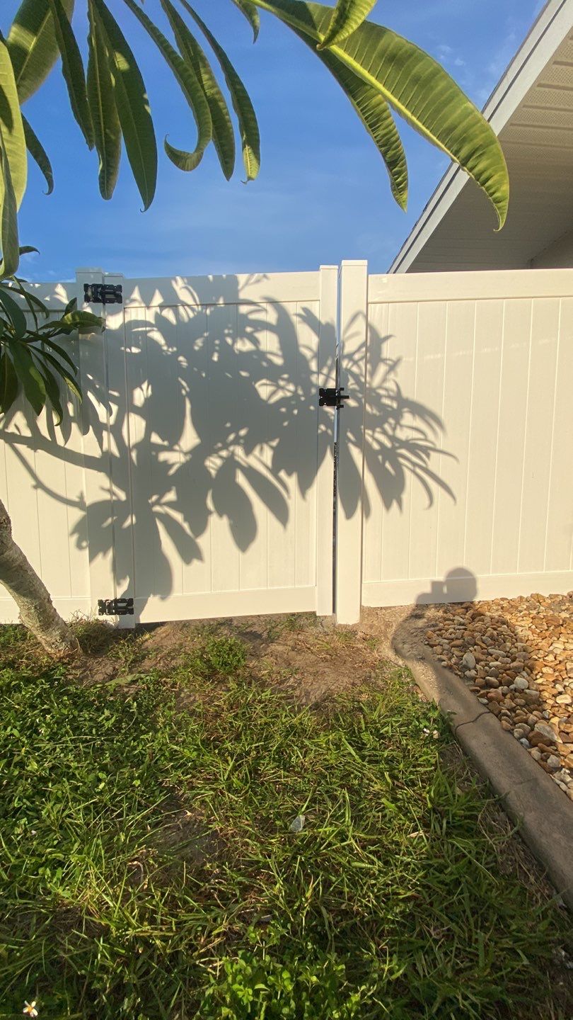 Vinyl Fence Installation using Vinyl Privacy Fence  by Asap fence and gates, LLC