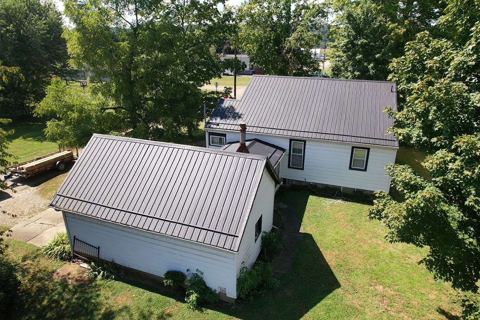 Port Washington Ohio Metal Roof Installation by Pine Ridge Roofing LLC