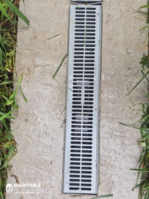 Channel drain installation Durham by Martinez Brother’s Nc Landscaping Inc