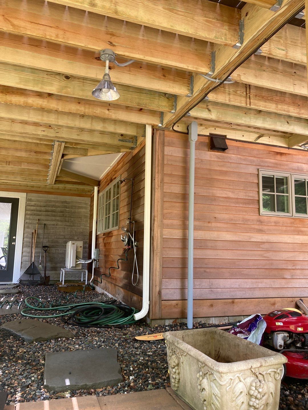 6" Leaf Relief K-Style Gutter installation in Eastham, Ma by Gutter Pro Enterprises
