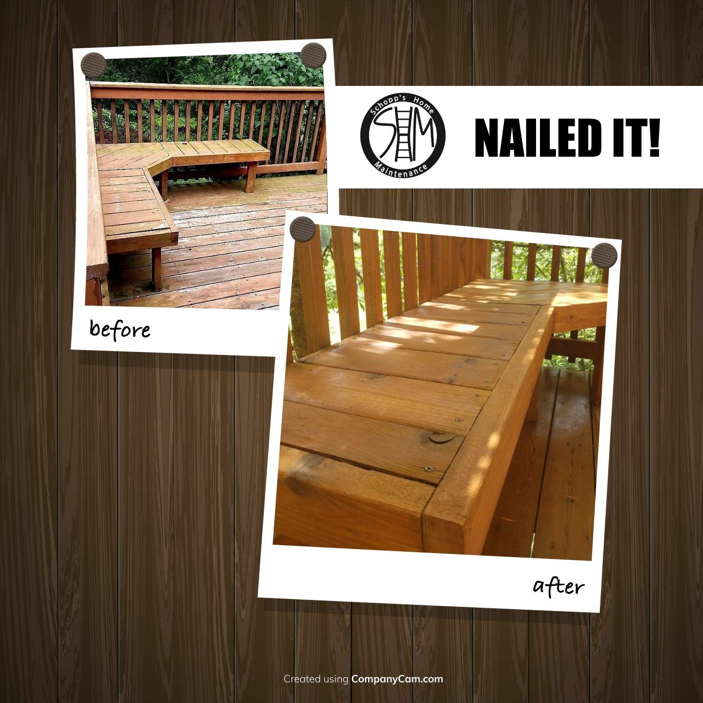 Deck Restoration using Armstrong-Clark Semi-Transparent Cedar 97229 by Paul Schopp