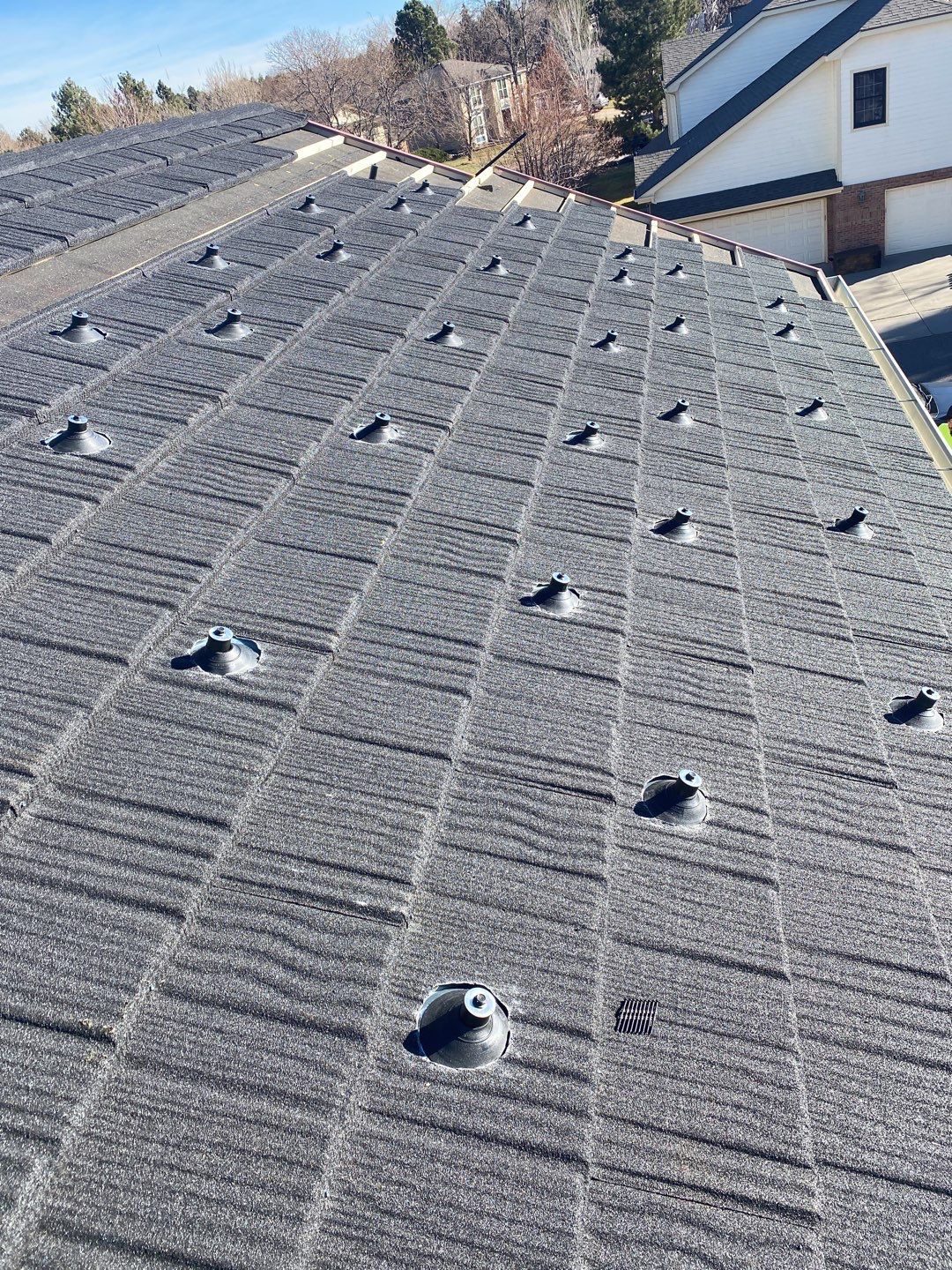 Residential Roofing Installation using Decra Shake - Charcoal by A to Z Roofing