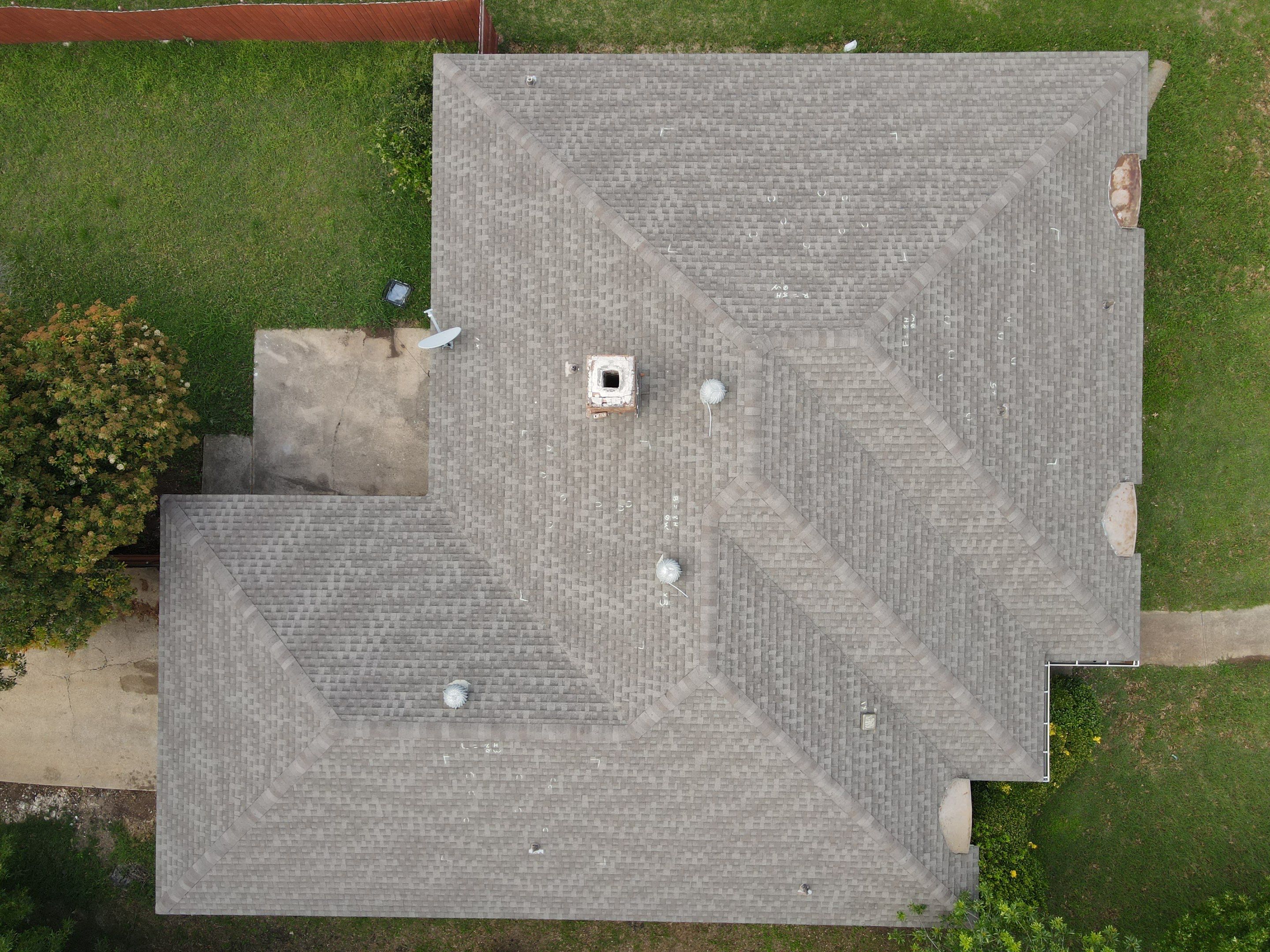 Duncanville Reroof after Storm by Berry Good Roofing
