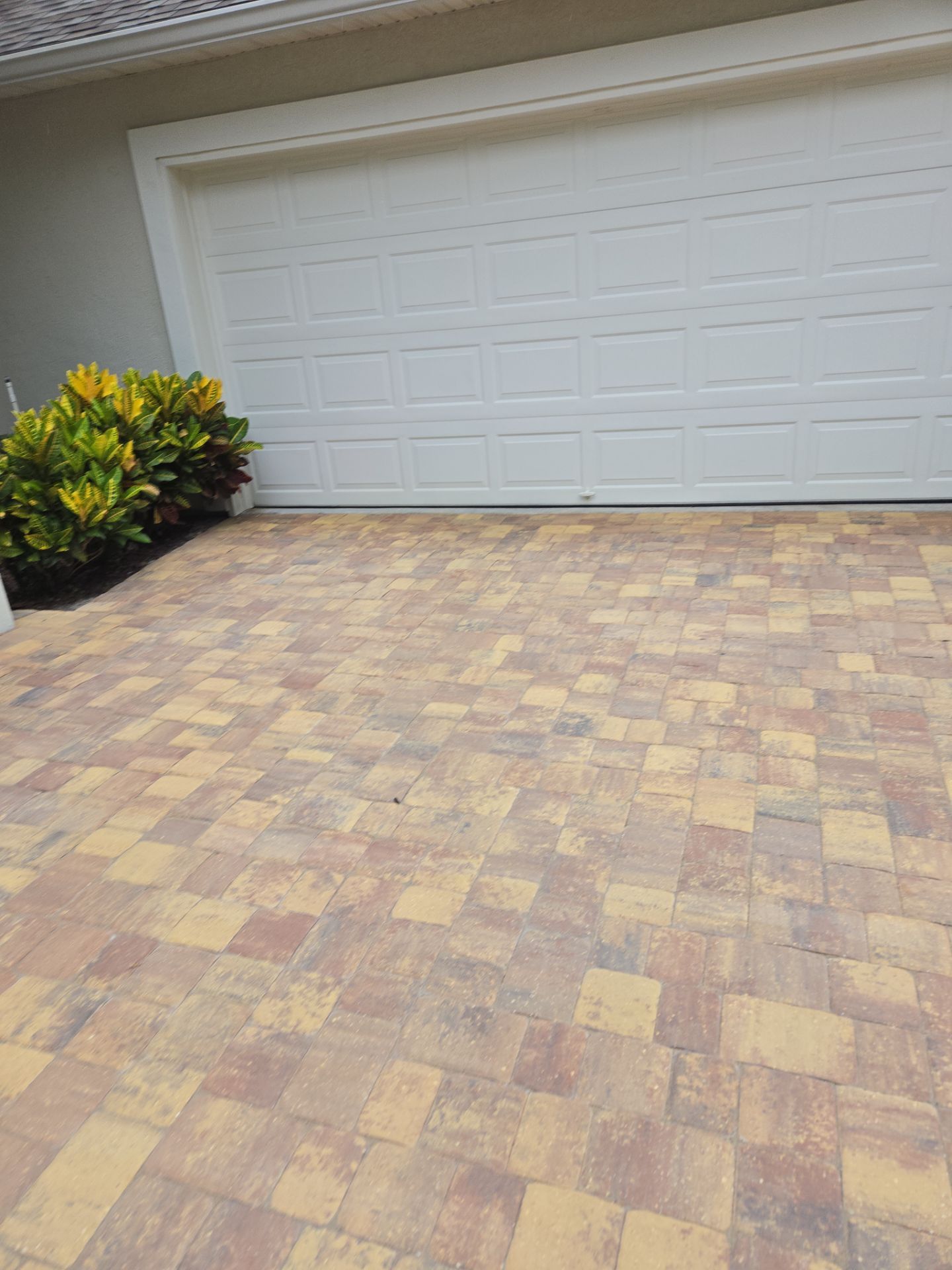Paver Driveway using Concrete Sealant by DuraSeal