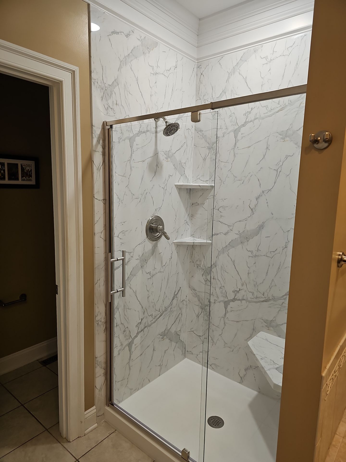 Walk-In Shower Upgrade by BathPlanet SW Virginia