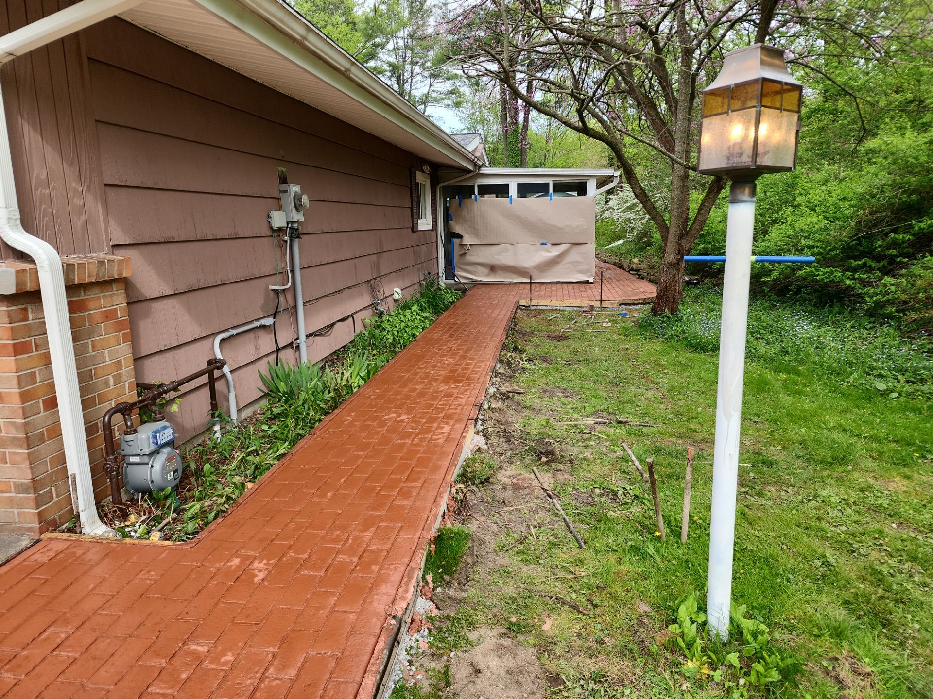 Stamped Concrete by Ivy Lea Construction
