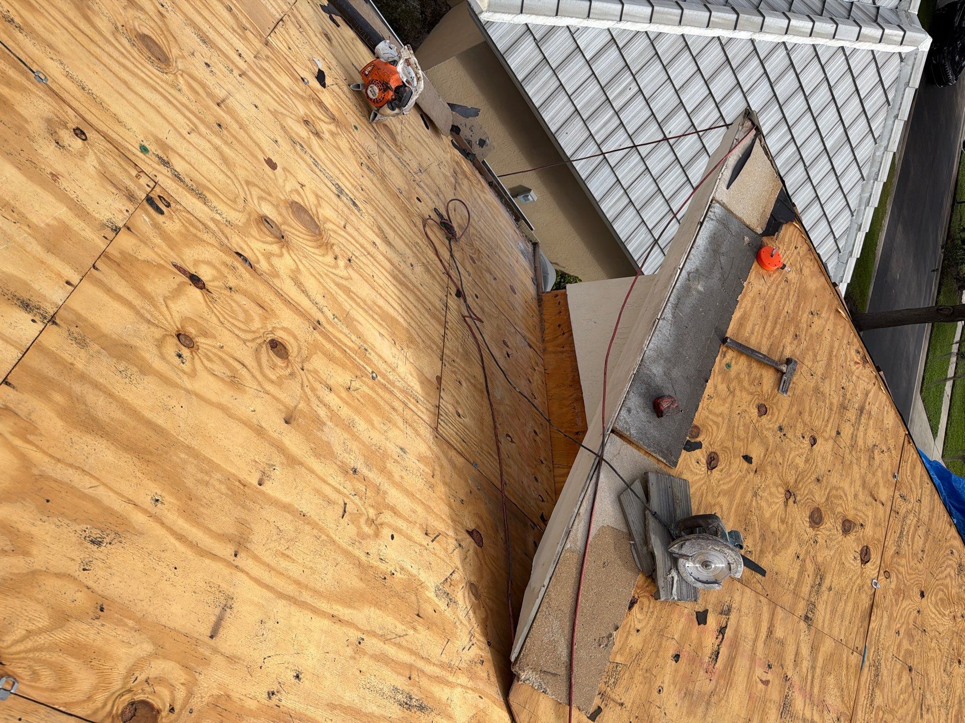Concrete Tile Roof Repair and Gutter Maintenance in Orlando by Fortified Roofing Solutions Corp.