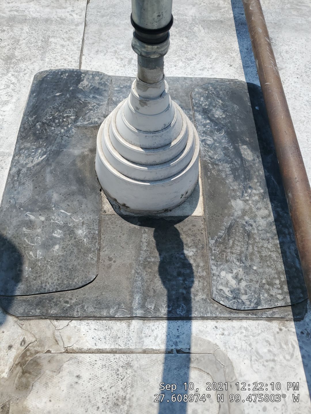 Commercial Roofing Repair using Silicon Roof Coating by JM Flores Roofing & Construction, Inc